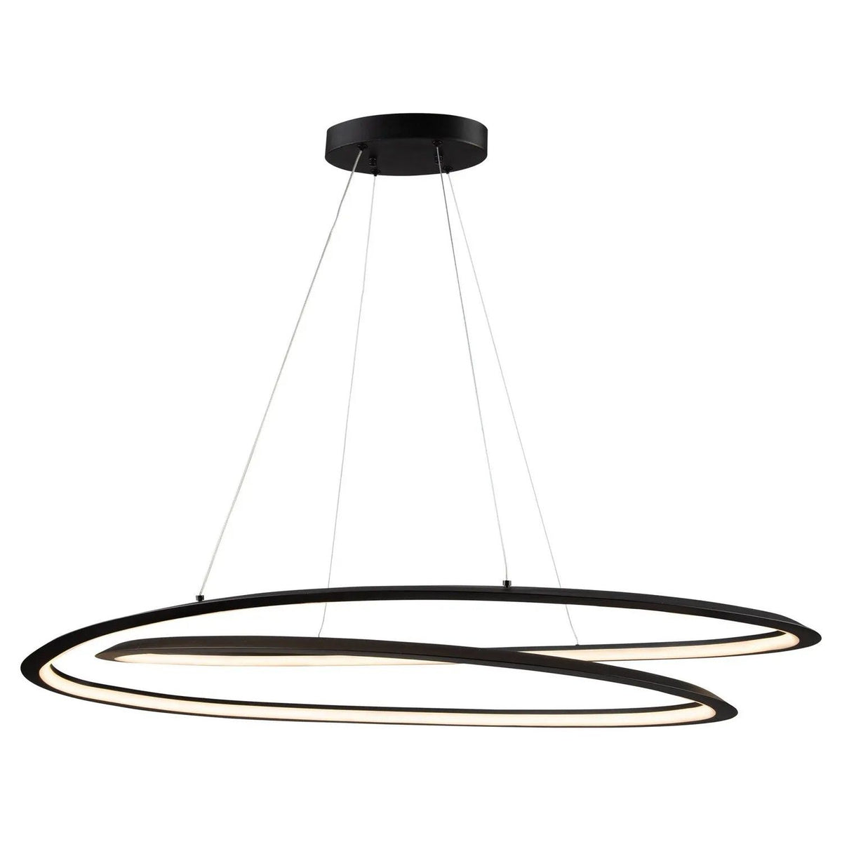 Artcraft Lighting - Ara LED Pendant - AC7679BK | Montreal Lighting & Hardware