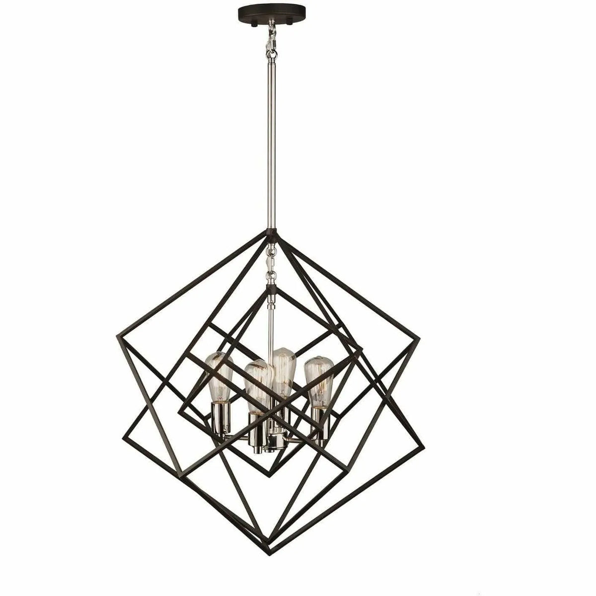 Artcraft Lighting - Artistry Four Light Chandelier - AC11114PN | Montreal Lighting & Hardware