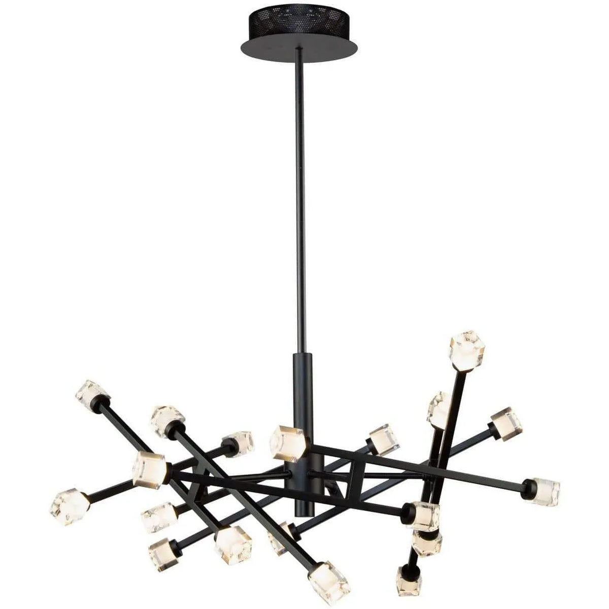 Artcraft Lighting - Batton 19 Light Pendant - AC6641BK | Montreal Lighting & Hardware