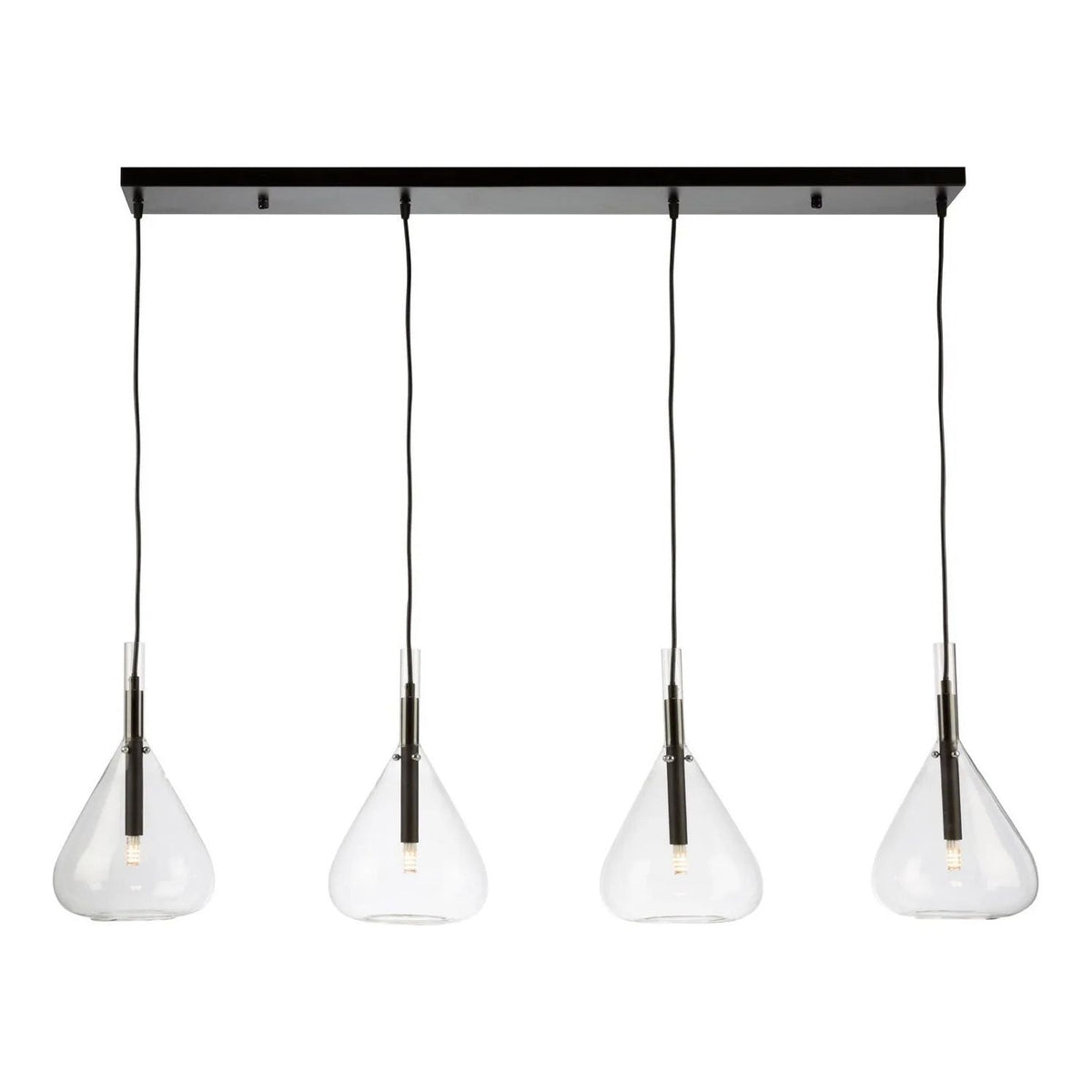 Artcraft Lighting - Conic Island Pendant - AC11164BK | Montreal Lighting & Hardware