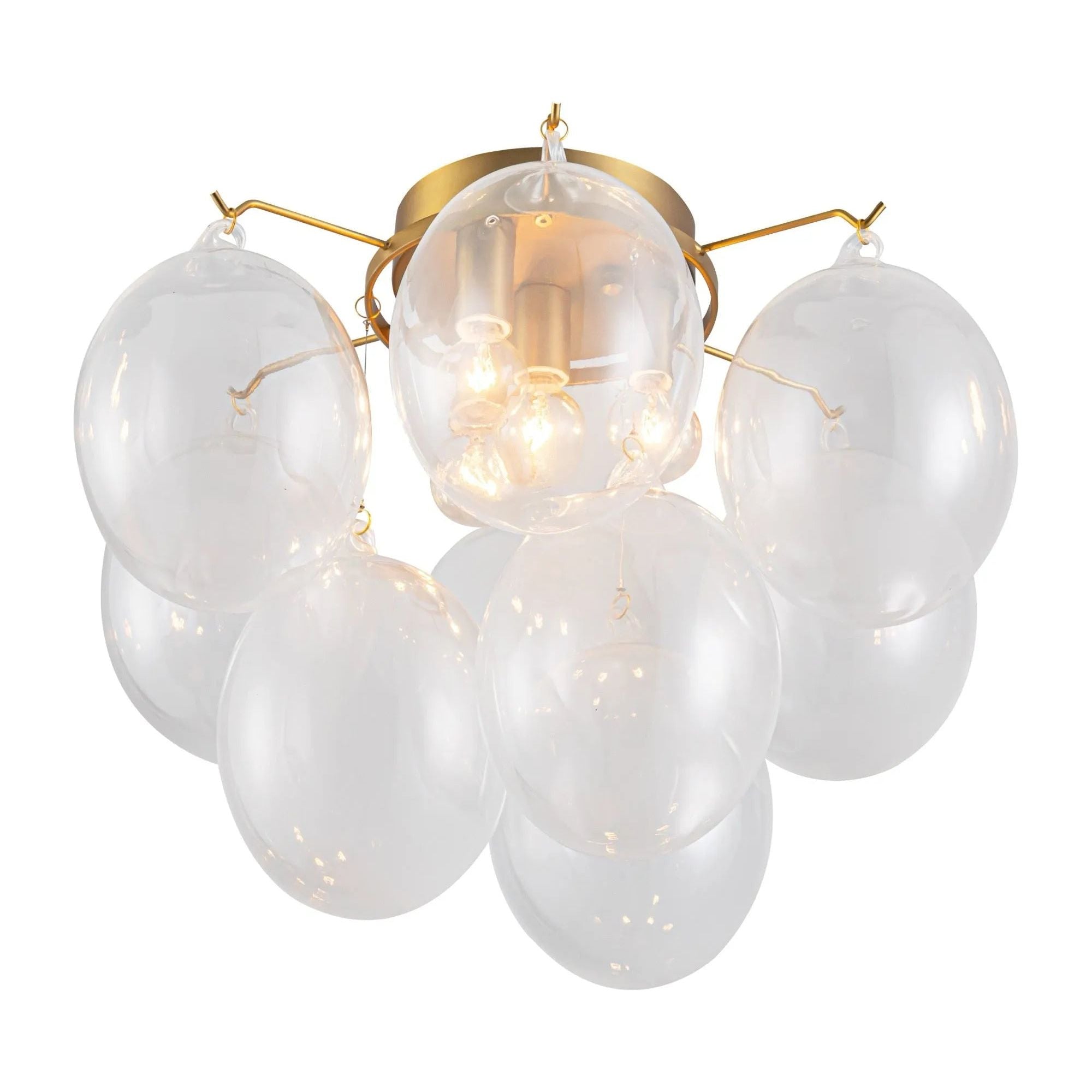 Artcraft Lighting - Globo Semi-Flush Mount - AC11993WH | Montreal Lighting & Hardware