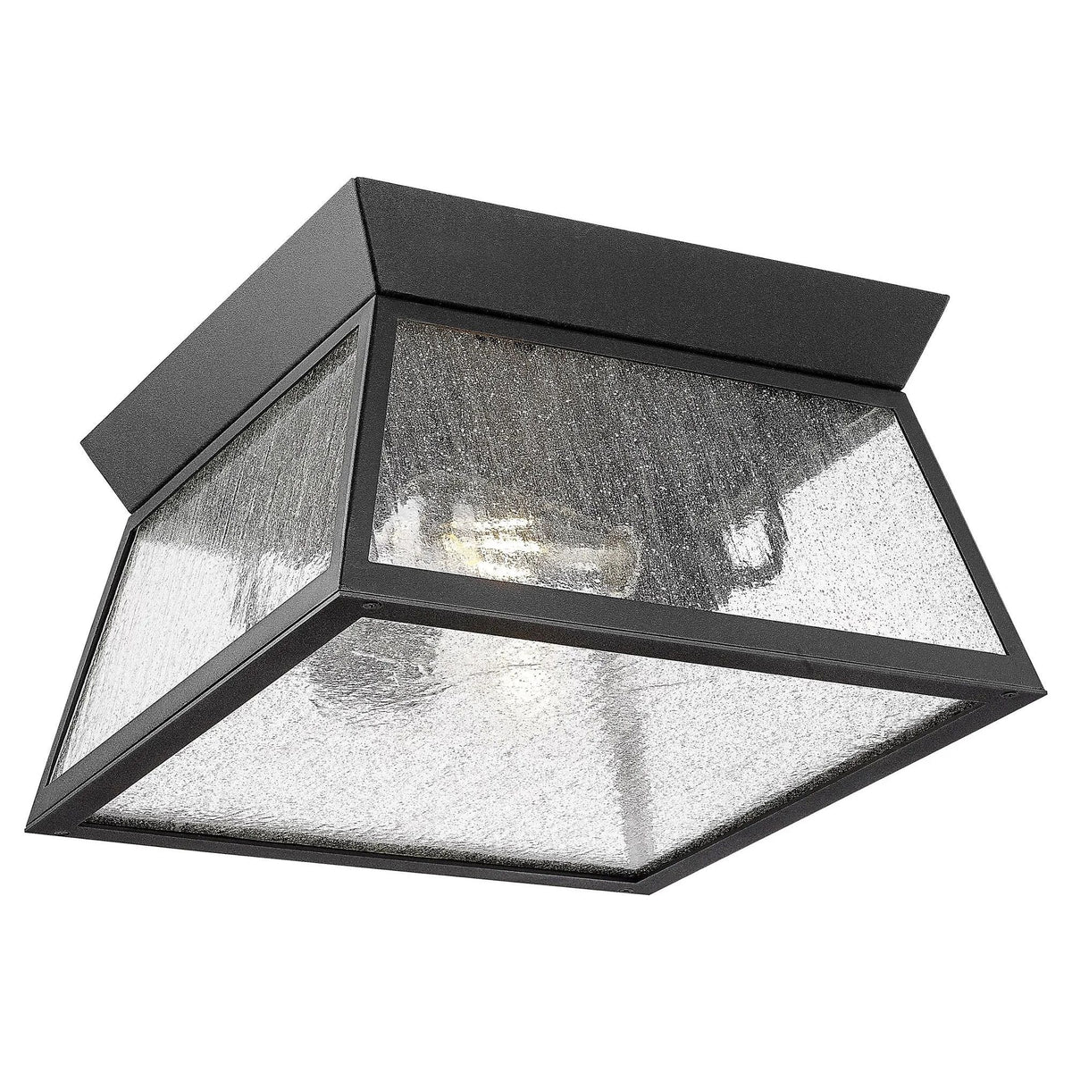 Artcraft Lighting - Lucian Outdoor Flushmount - AC8866BK | Montreal Lighting & Hardware