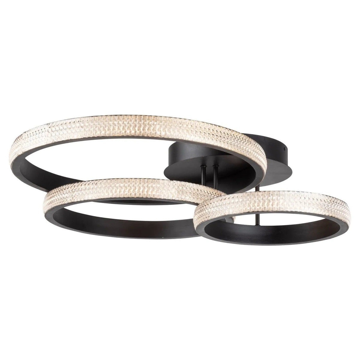 Artcraft Lighting - Nova LED Flush Mount - AC6715BK | Montreal Lighting & Hardware