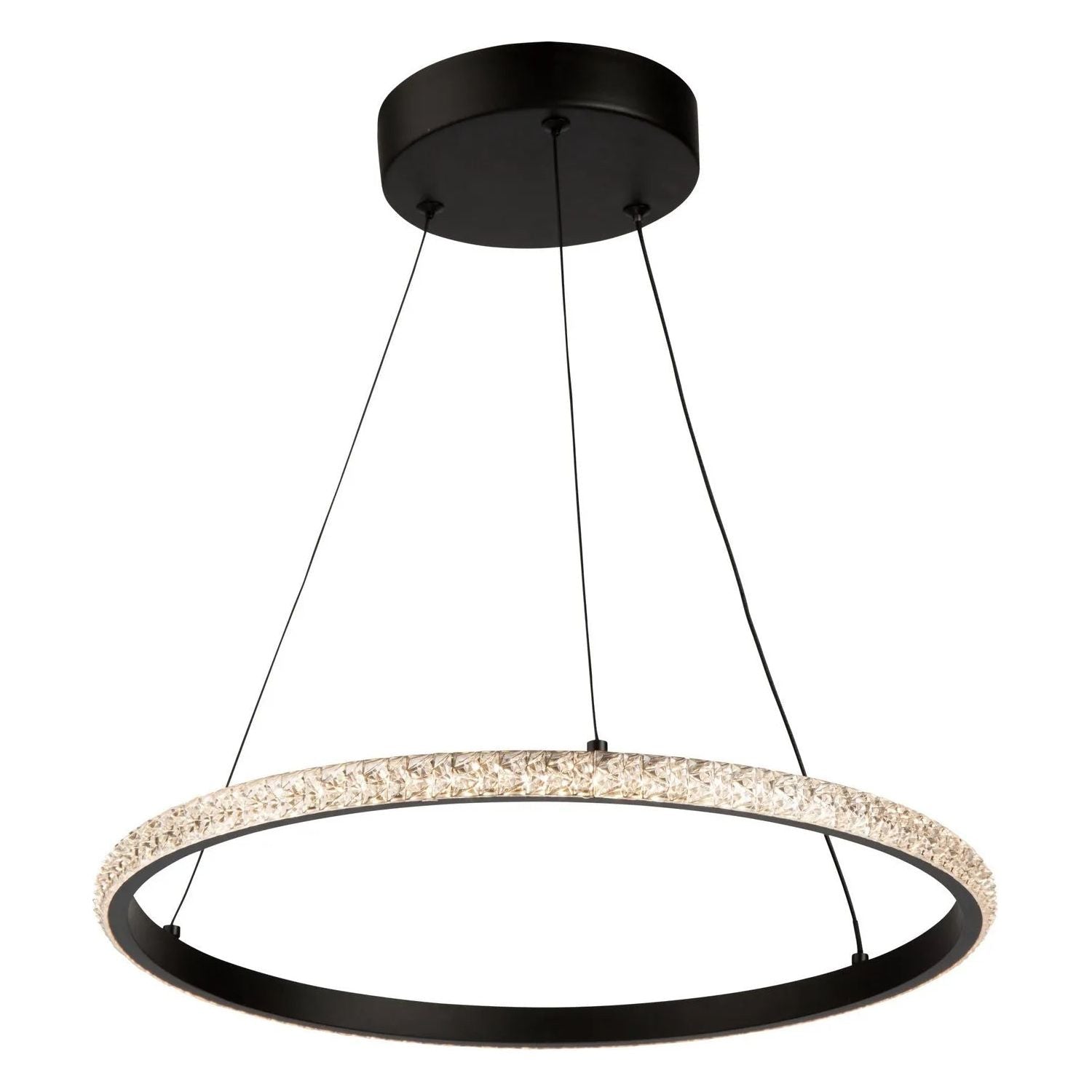 Artcraft Lighting - Nova LED Pendant - AC6710BK | Montreal Lighting & Hardware