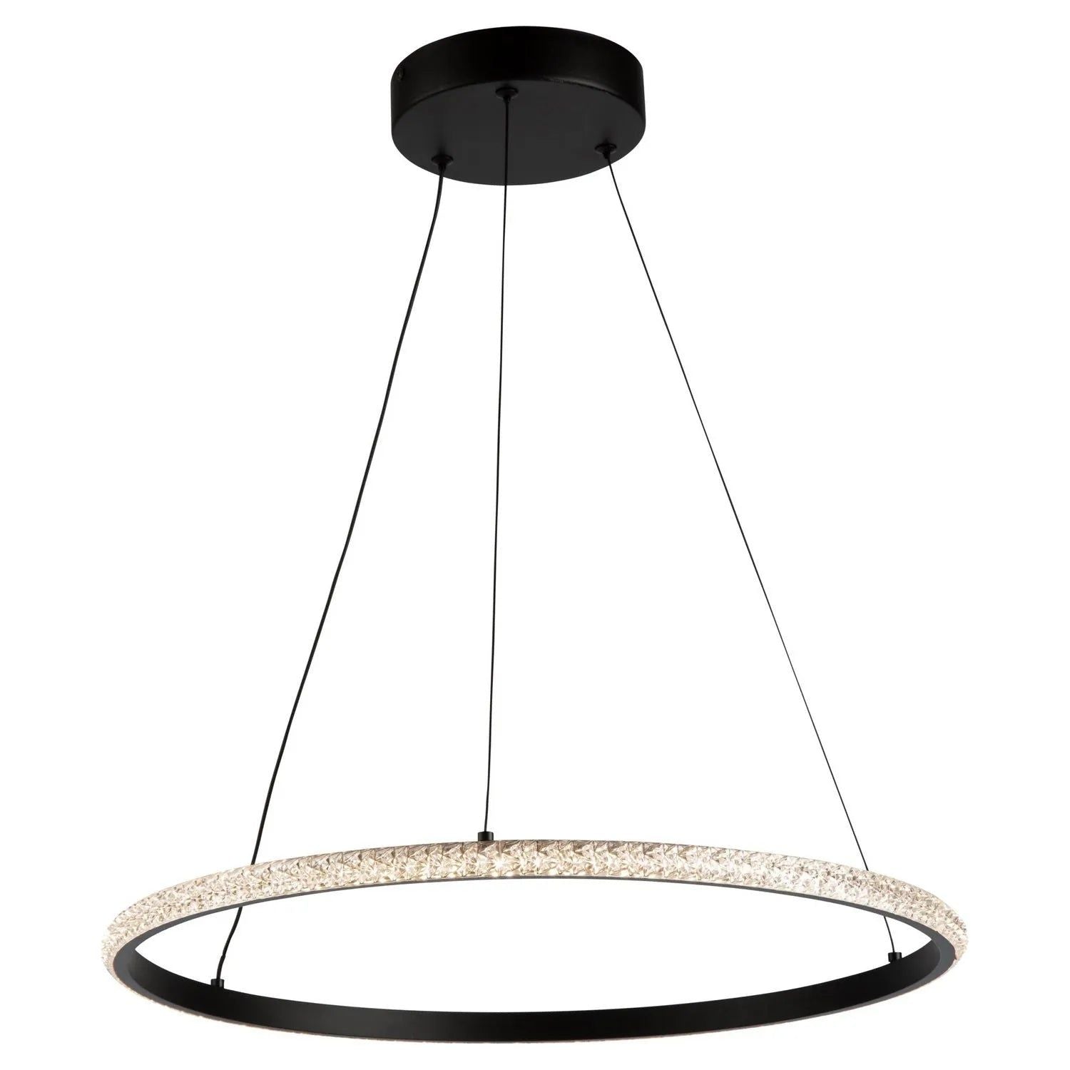 Artcraft Lighting - Nova LED Pendant - AC6711BK | Montreal Lighting & Hardware