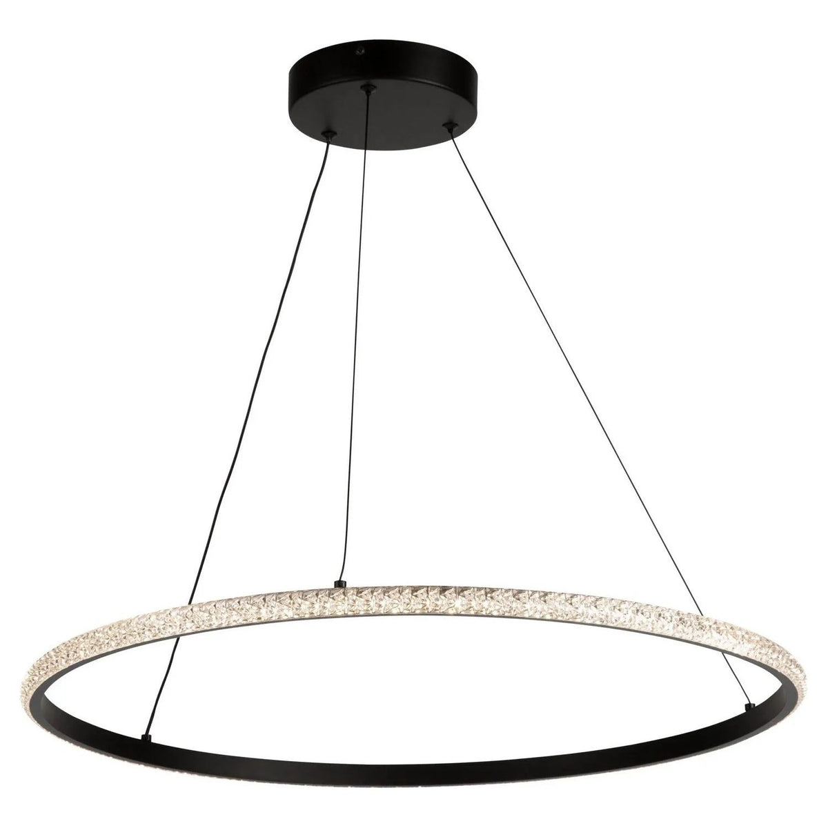 Artcraft Lighting - Nova LED Pendant - AC6712BK | Montreal Lighting & Hardware