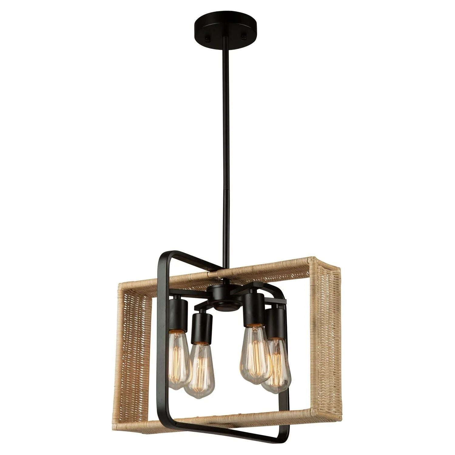 Artcraft Lighting - Perris Pendant - AC11714BK | Montreal Lighting & Hardware