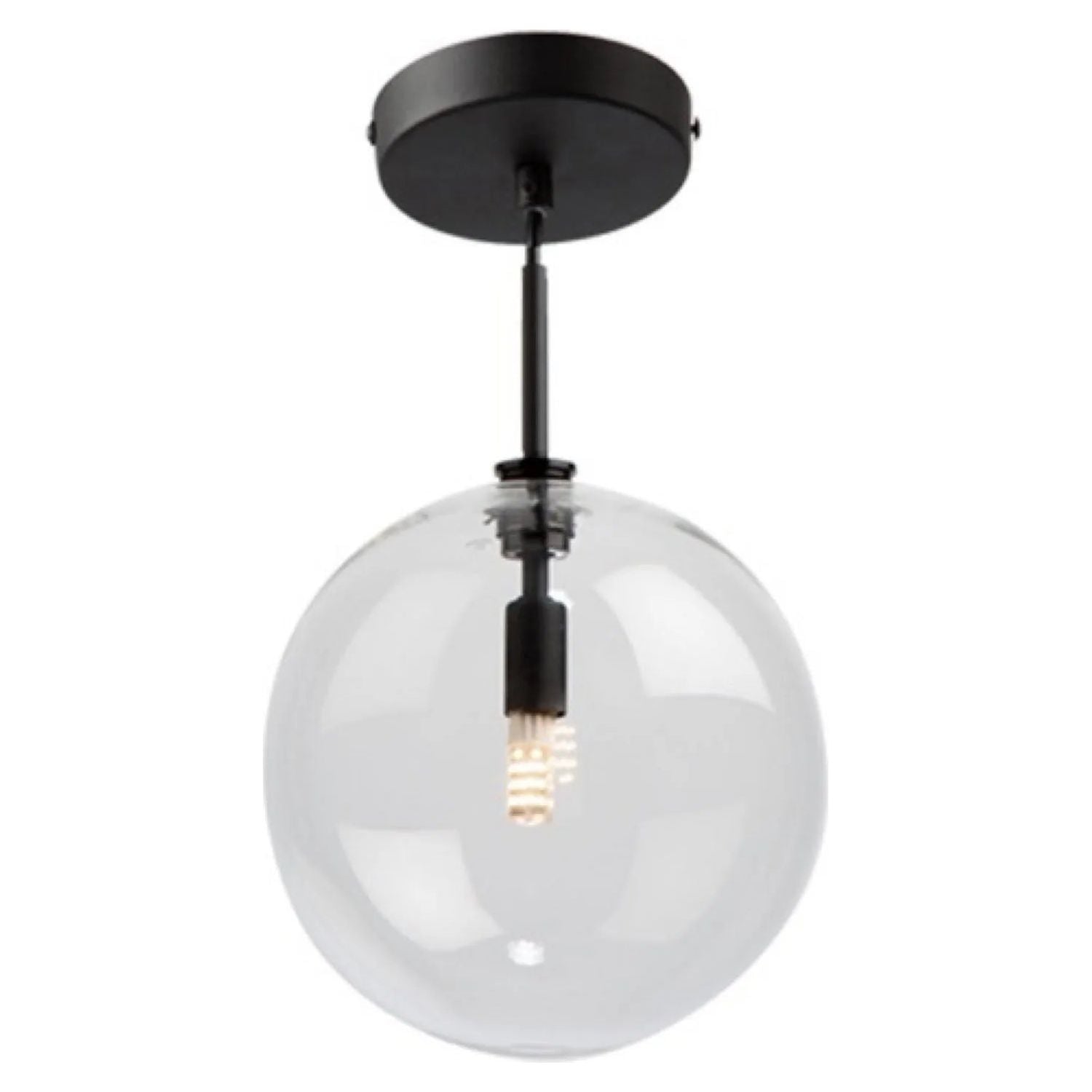 Artcraft Lighting - Pinpoint Semi-Flush Mount - SC13190BK | Montreal Lighting & Hardware