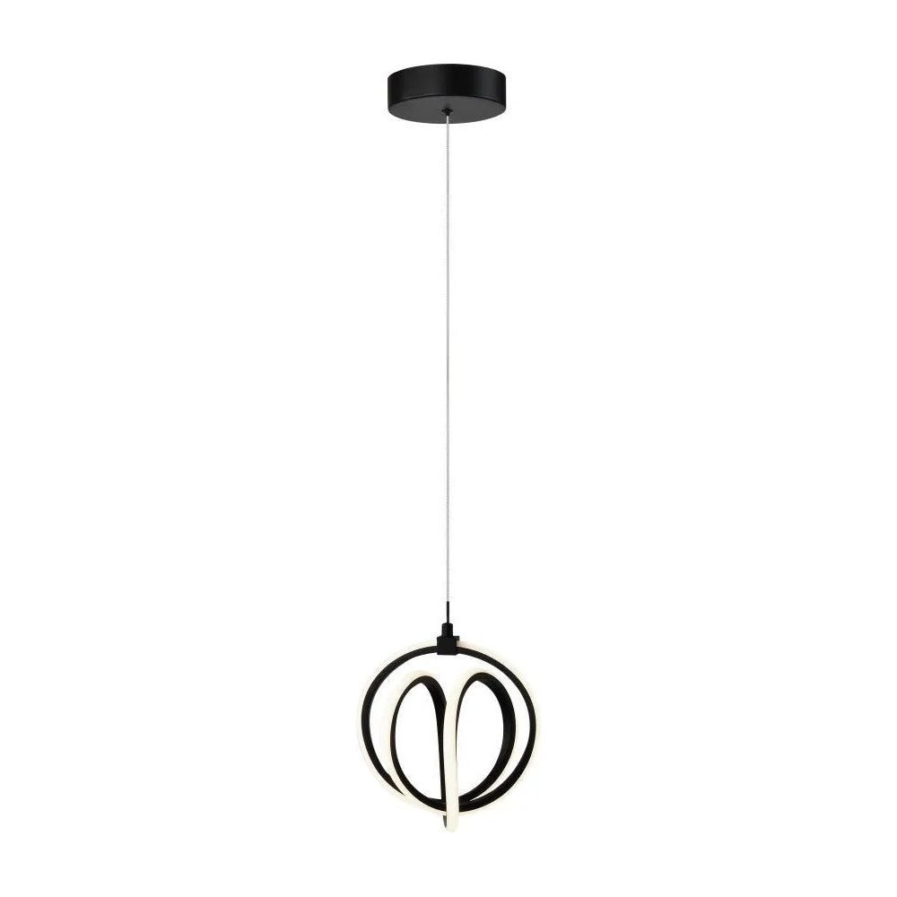 Artcraft Lighting - Rose Collection LED Pendant - AC6730BK | Montreal Lighting & Hardware