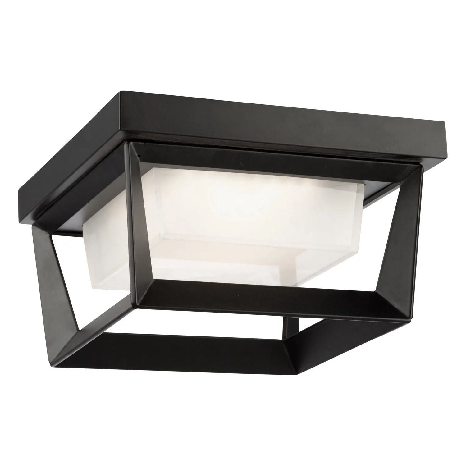 Artcraft Lighting - Waterbury LED Outdoor Flush Mount - AC9186BK | Montreal Lighting & Hardware