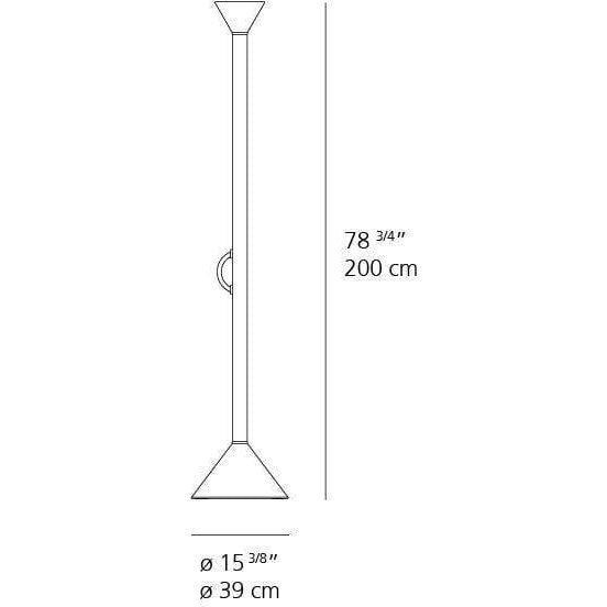 Artemide - Callimaco Floor Lamp - A0111W05 | Montreal Lighting & Hardware