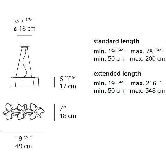 Logico Triple Linear Suspension Lamp | Artemide - Montreal 