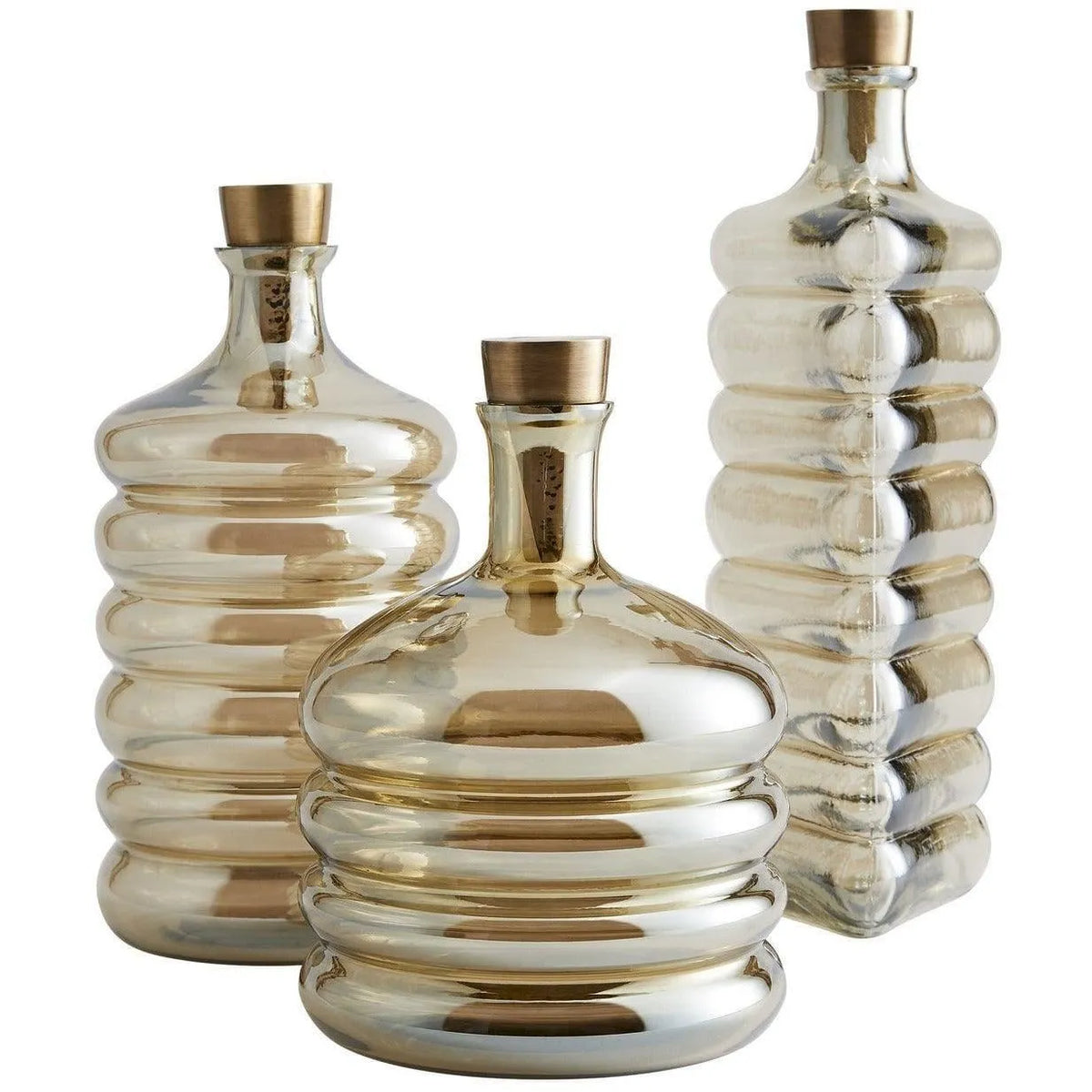 Arteriors - Fiona Decanters Set of 3 - 4788 | Montreal Lighting & Hardware