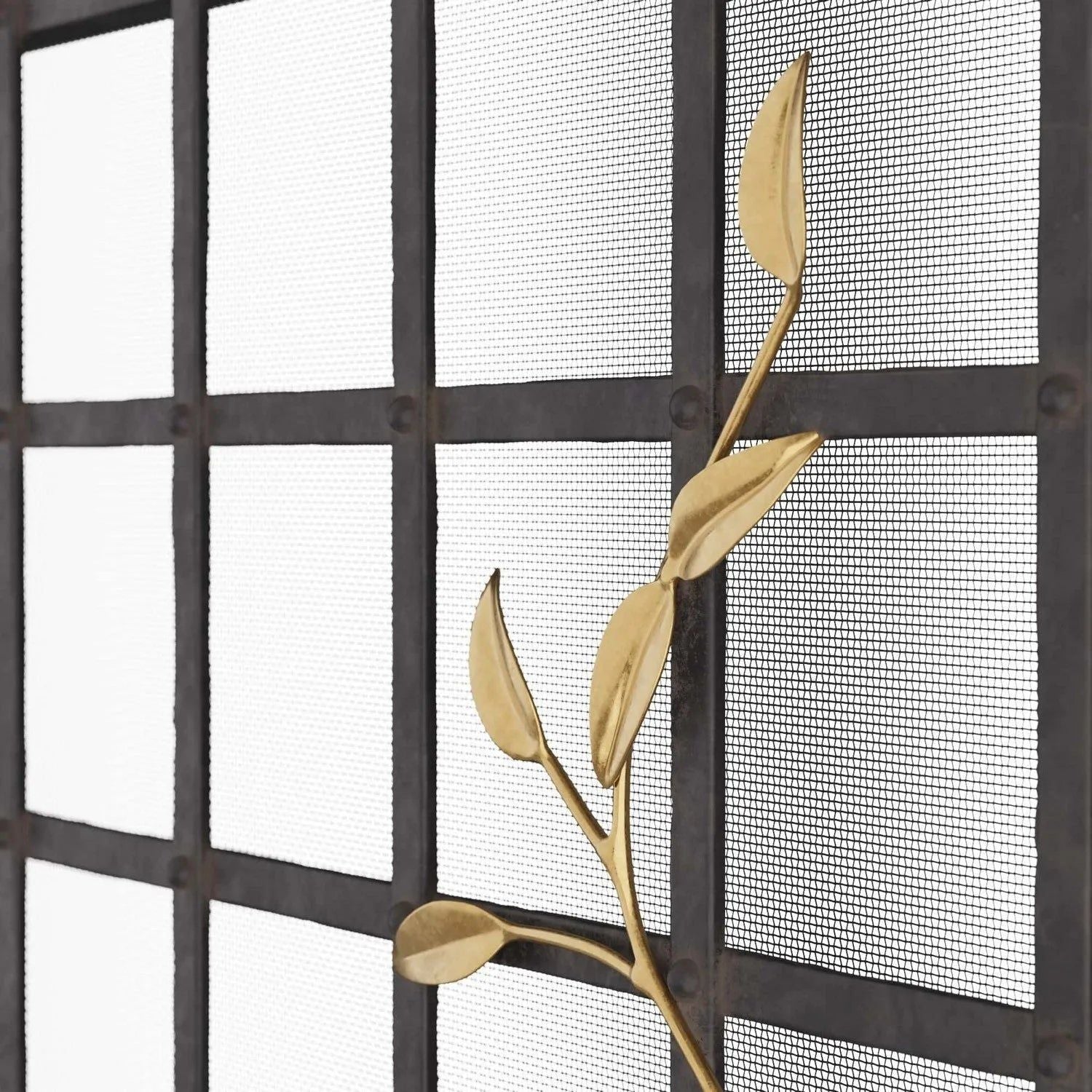 Arteriors - Rivet Fire Screen - GDAFI01 | Montreal Lighting & Hardware