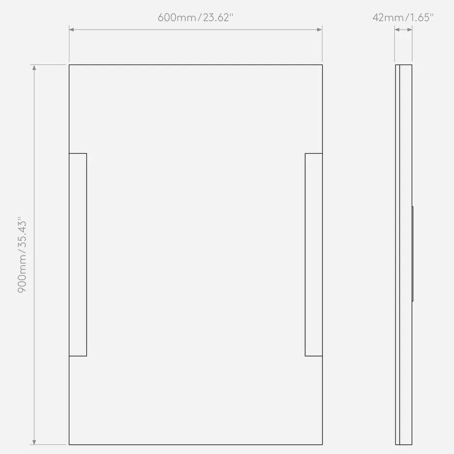 Astro Lighting - Imola 900 LED Mirror - 1071012 | Montreal Lighting & Hardware