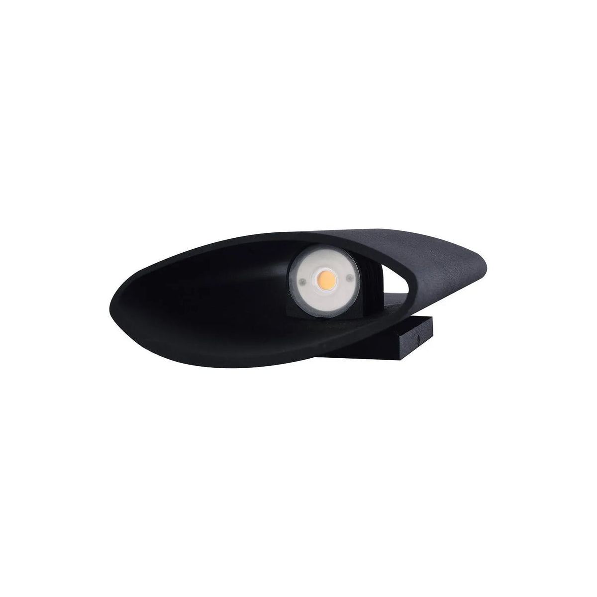 Avenue Lighting - Avenue Round Outdoor LED Wall Mount - AV9895-BLK | Montreal Lighting & Hardware