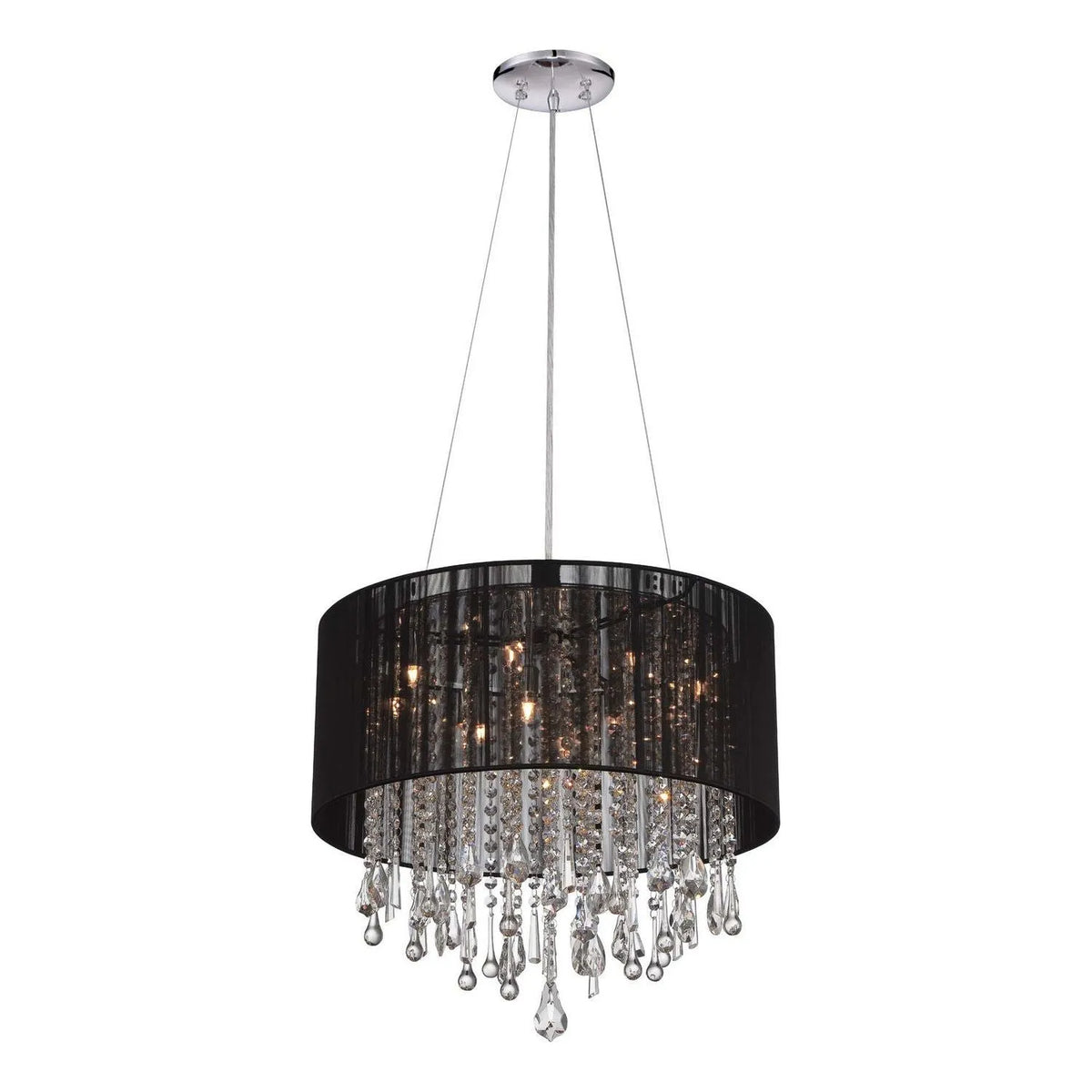 Avenue Lighting - Beverly Dr. Dual Mount/Flush & Hanging - HF1500-BLK | Montreal Lighting & Hardware