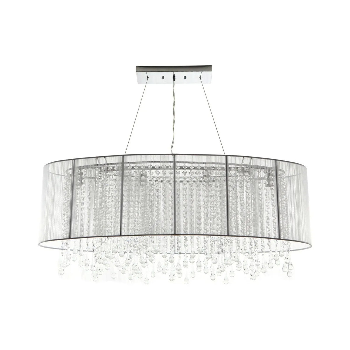 Avenue Lighting - Beverly Dr. Linear Chandelier - HF1503-BLK | Montreal Lighting & Hardware