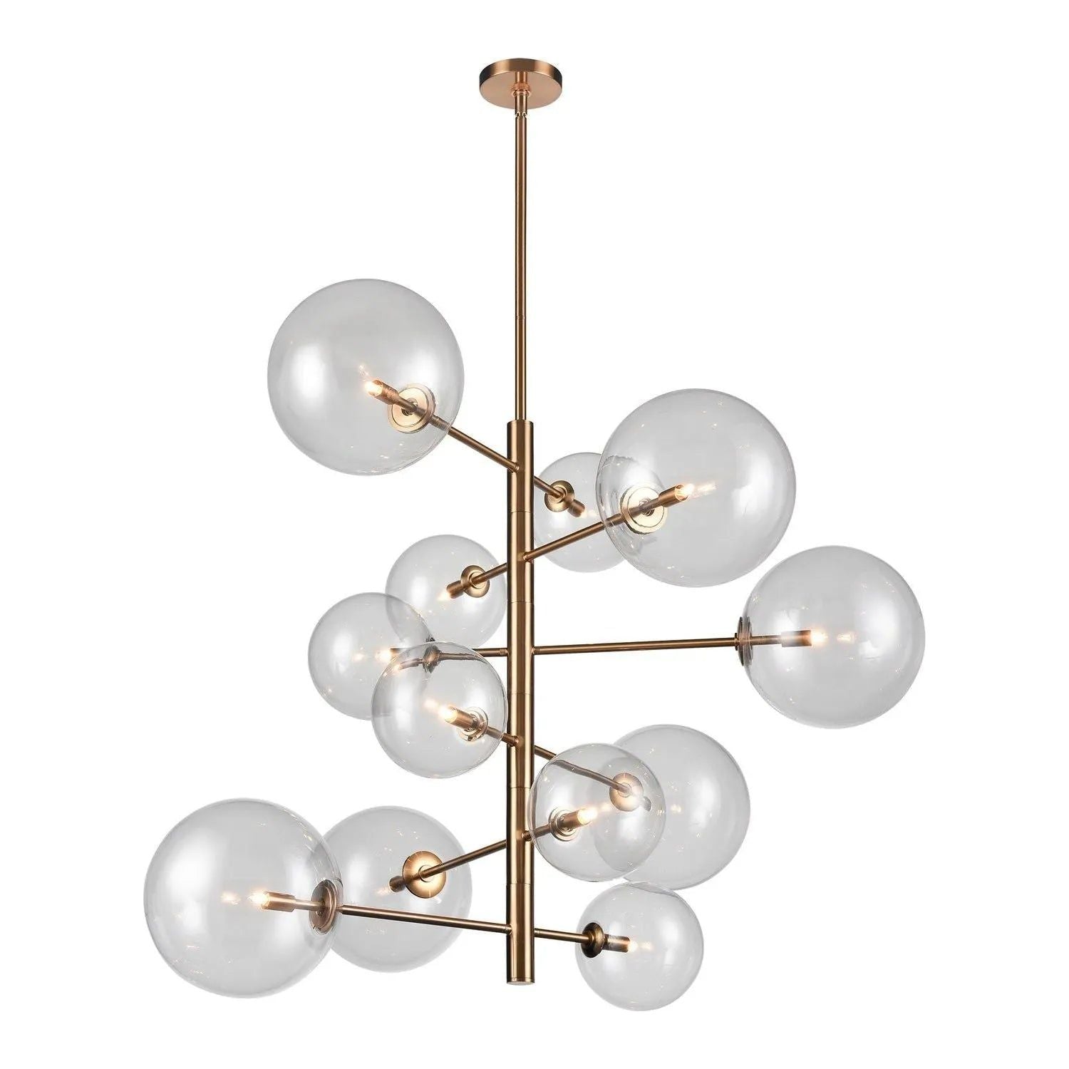 Avenue Lighting - Delilah Chandelier - HF4212-AB | Montreal Lighting & Hardware