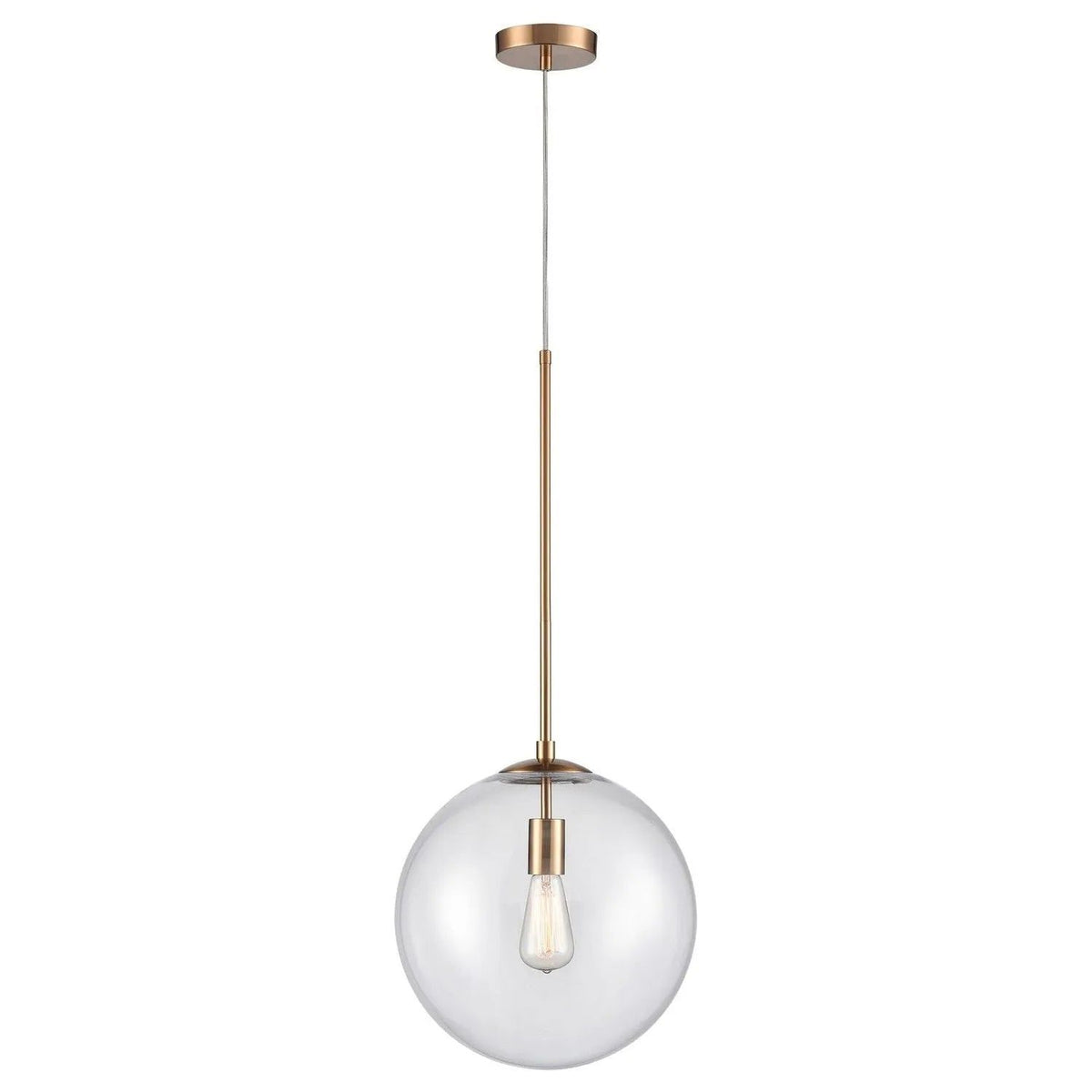 Avenue Lighting - Delilah Pendant - HF4201-AB | Montreal Lighting & Hardware