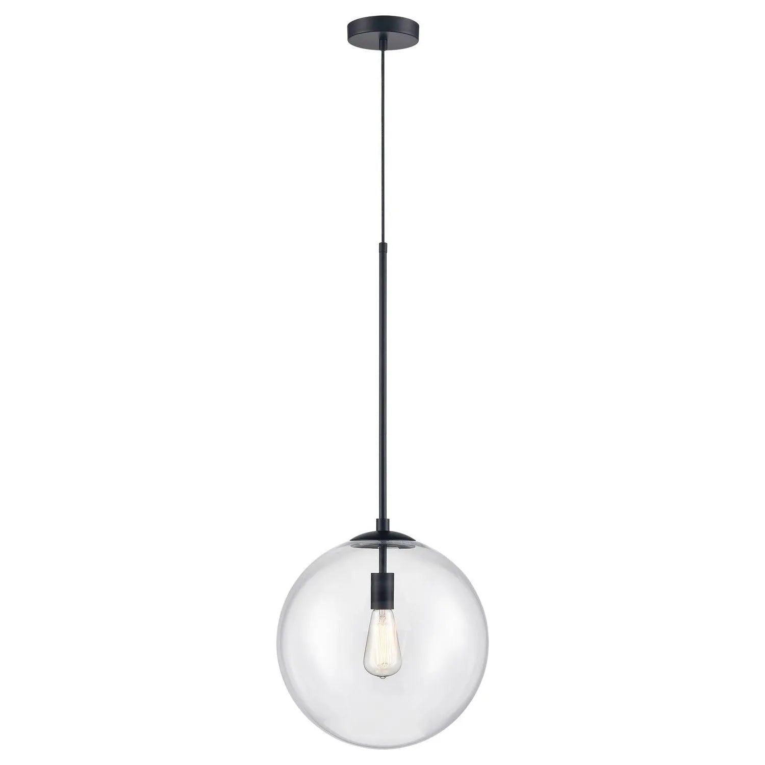 Avenue Lighting - Delilah Pendant - HF4201-BK | Montreal Lighting & Hardware