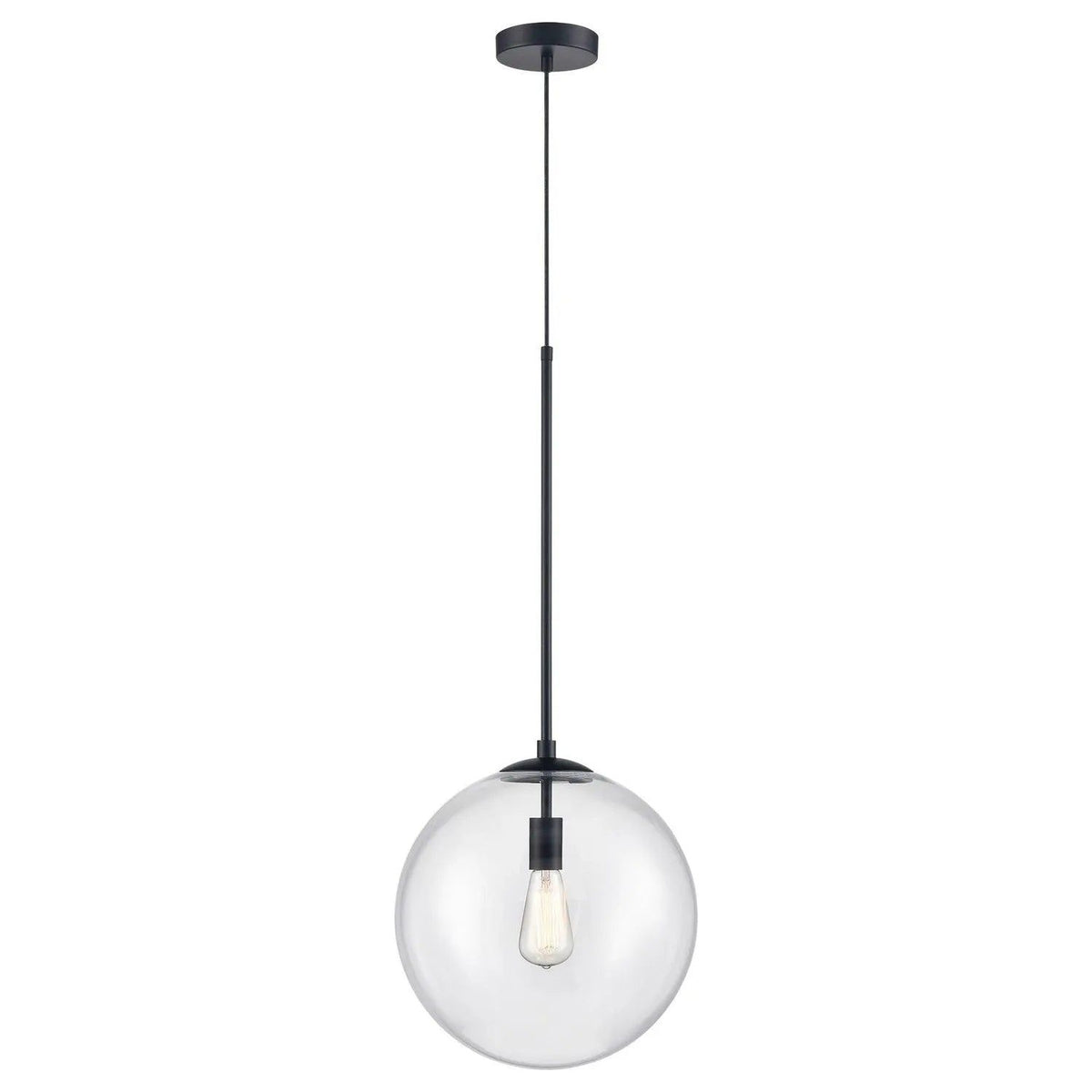 Avenue Lighting - Delilah Pendant - HF4201-BK | Montreal Lighting & Hardware