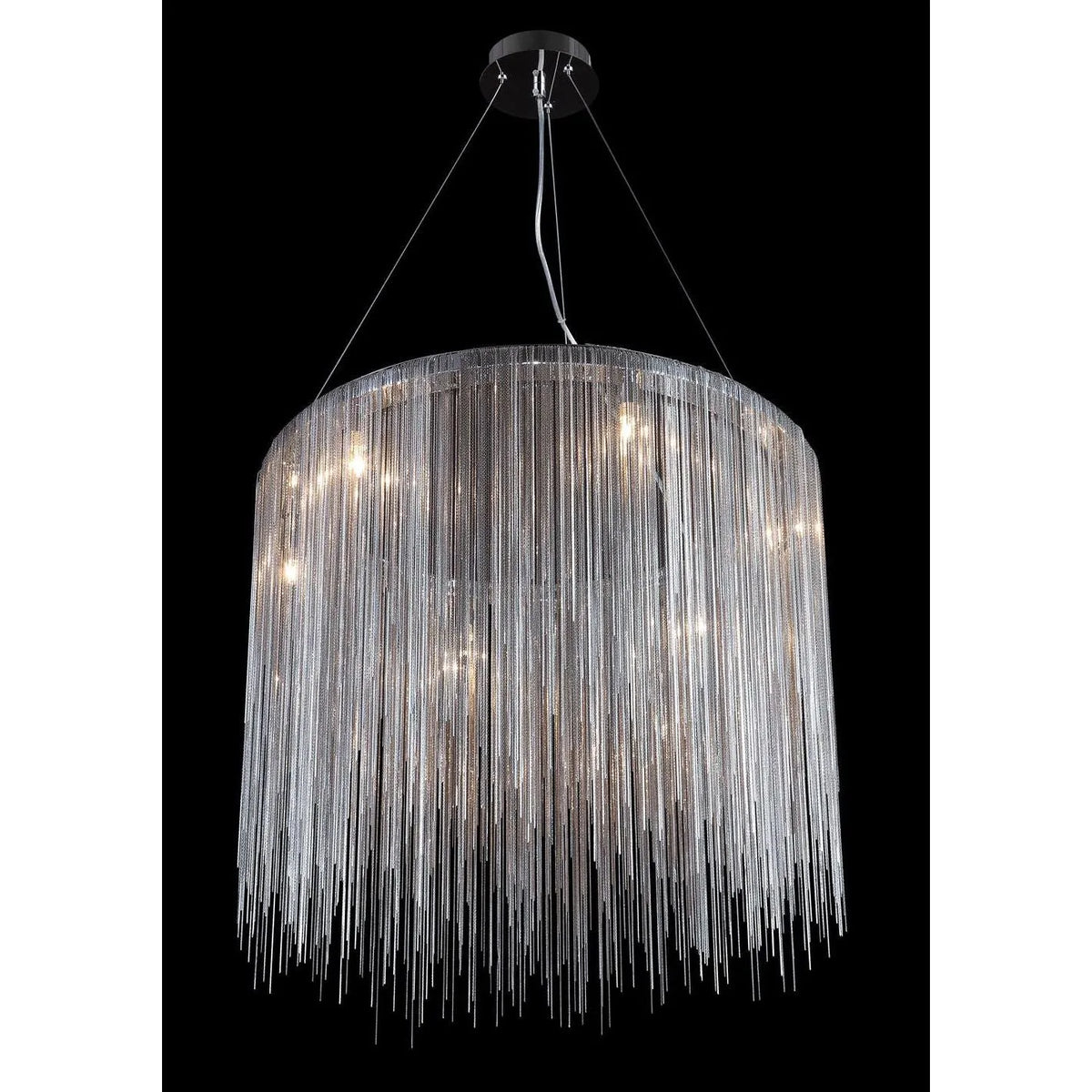 Avenue Lighting - Fountain Ave LED Round Pendant - HF1202-CH | Montreal Lighting & Hardware