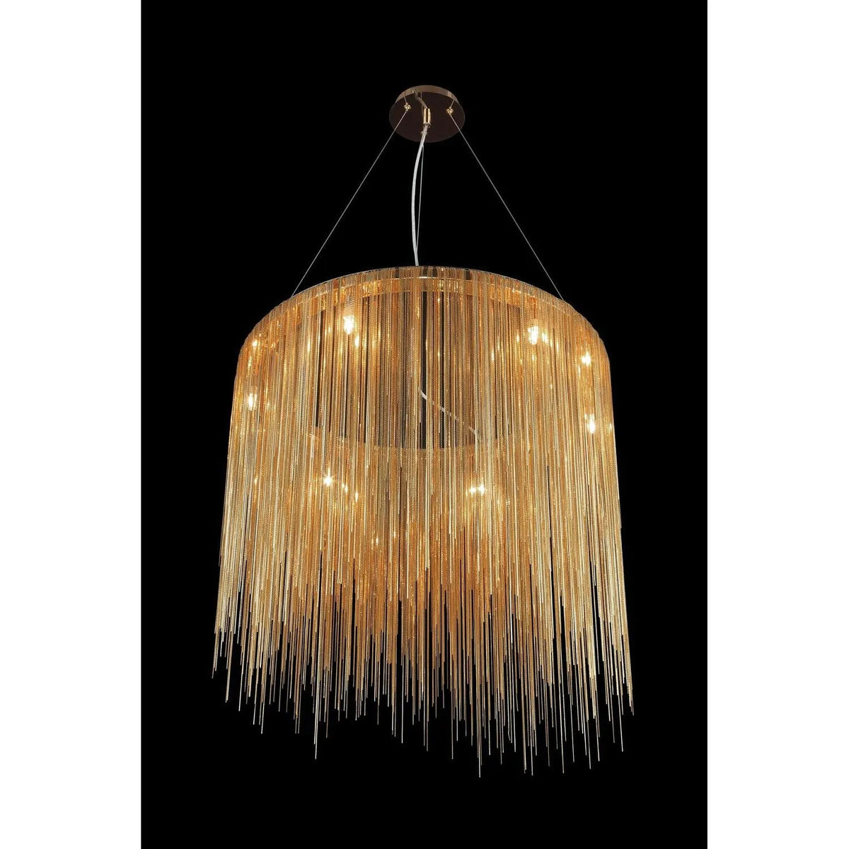 Avenue Lighting - Fountain Ave LED Round Pendant - HF1202-CH | Montreal Lighting & Hardware