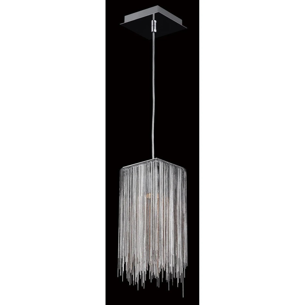 Avenue Lighting - Fountain Ave Square Mini Pendant - HF1204-CH | Montreal Lighting & Hardware