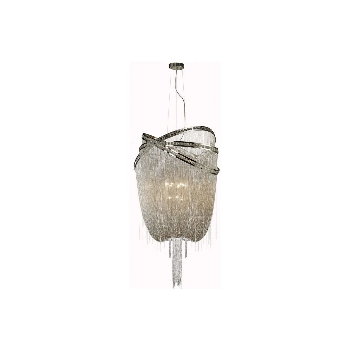 Avenue Lighting - Wilshire Blvd. Chandelier - HF1608-NCK | Montreal Lighting & Hardware