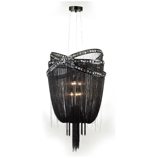 Avenue Lighting - Wilshire Blvd. Chandelier - HF1608-NCK | Montreal Lighting & Hardware