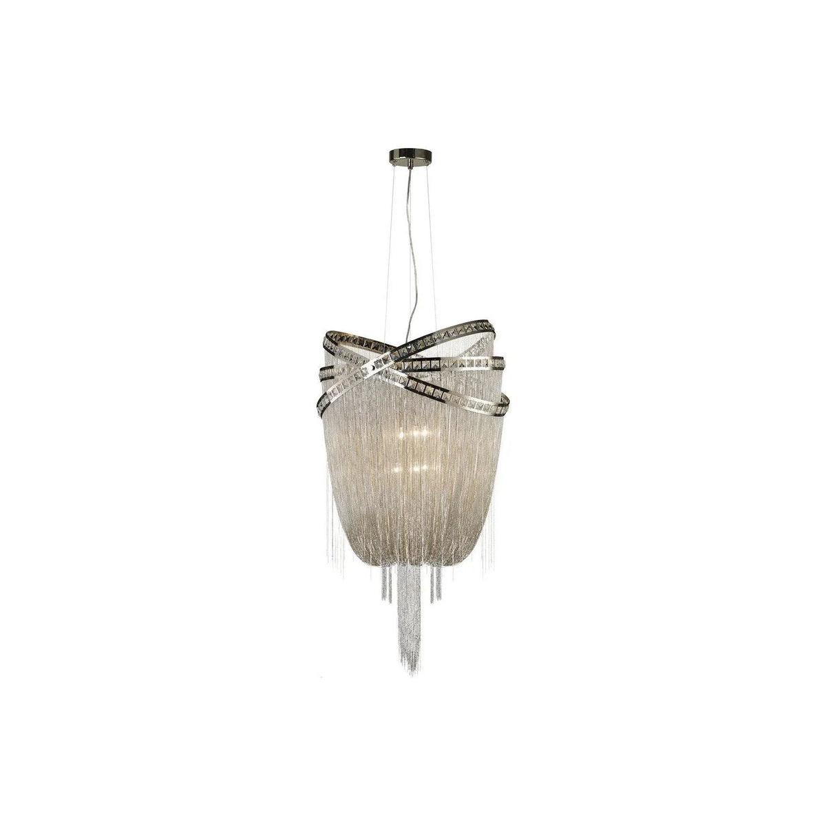 Avenue Lighting - Wilshire Blvd. Chandelier - HF1608-NCK | Montreal Lighting & Hardware