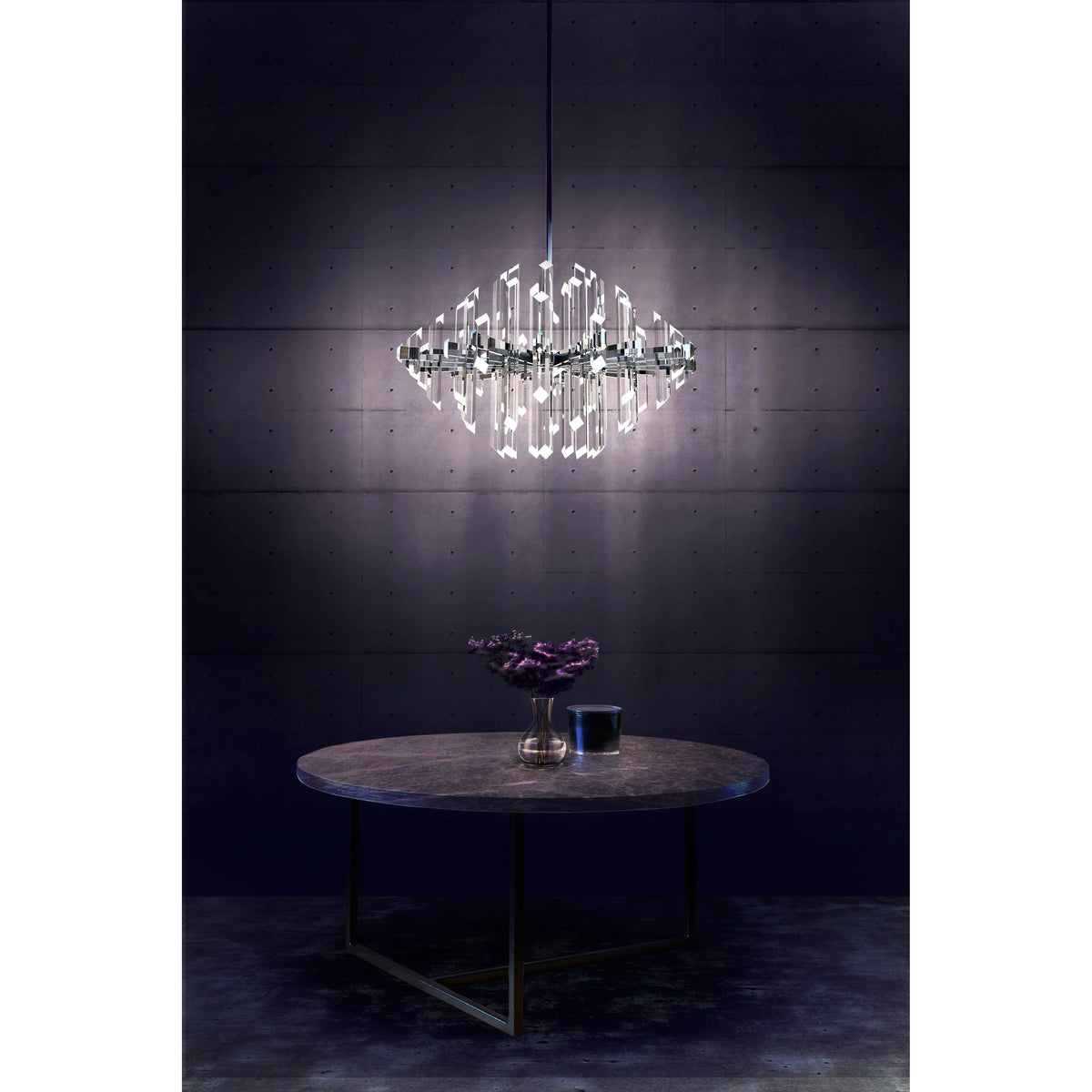 BlackJack Lighting - Facets Chandelier - FAC-24P-PC-27U-30K | Montreal Lighting & Hardware