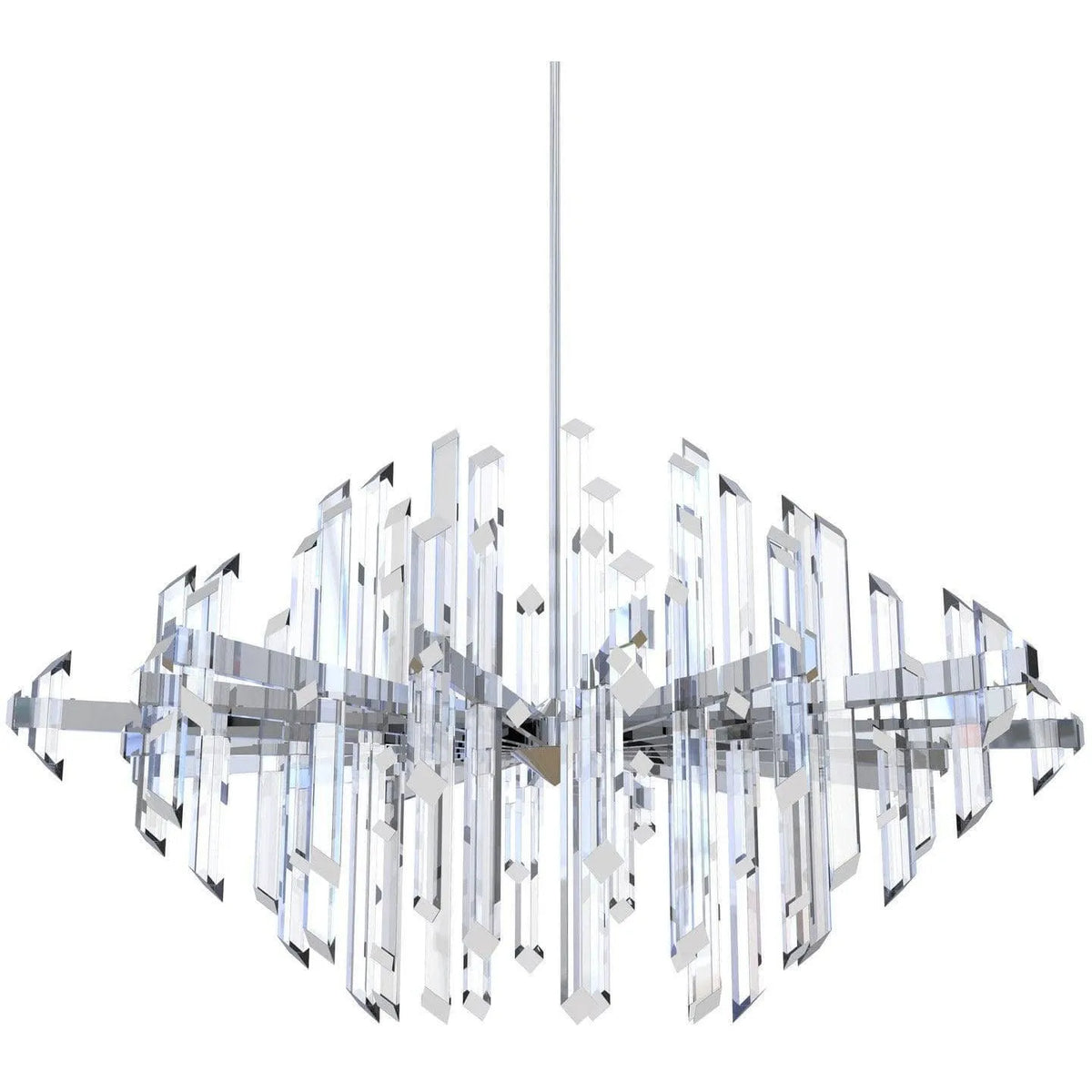 BlackJack Lighting - Facets Chandelier - FAC-45P-PC-27U-30K | Montreal Lighting & Hardware