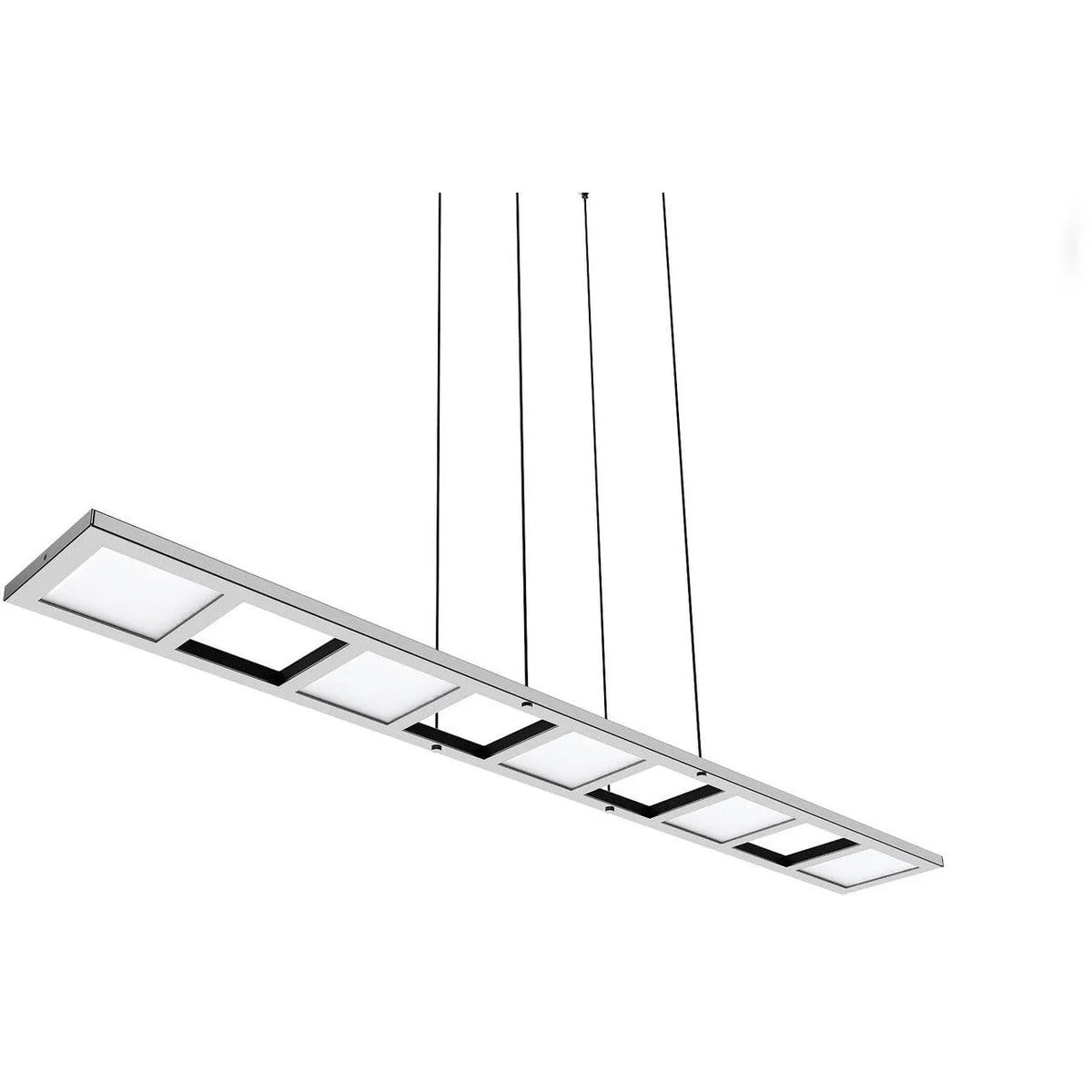 BlackJack Lighting - Quadra Linear Pendant - QDR-D48-PC-12T-30K | Montreal Lighting & Hardware