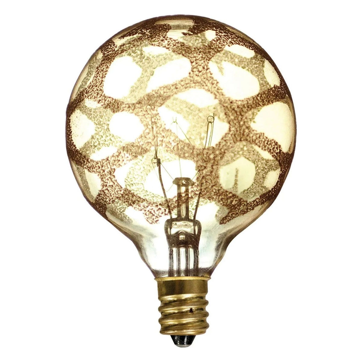 Bulbrite - Crystal Light Bulb G16.5 E12 40W 260LM 100CRI.9 Dimmable - 144026 | Montreal Lighting & Hardware