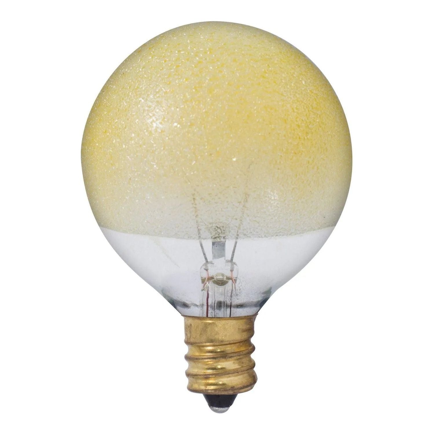 Bulbrite - Crystal Light Bulb G16.5 E12 40W 265LM 100CRI.9 Dimmable - 144016 | Montreal Lighting & Hardware