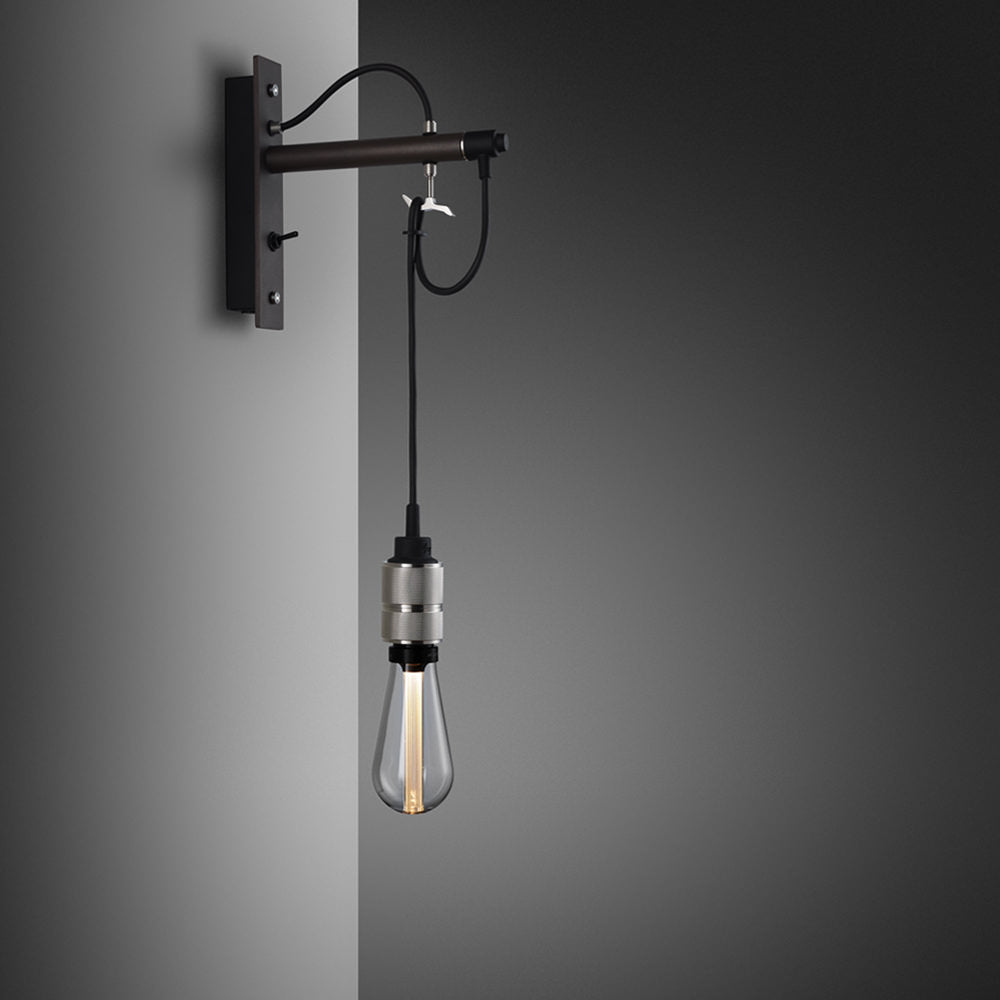 Buster + Punch - NHW-19340 - Hooked Wall Light - Nude - Hooked - Graphite / Steel
