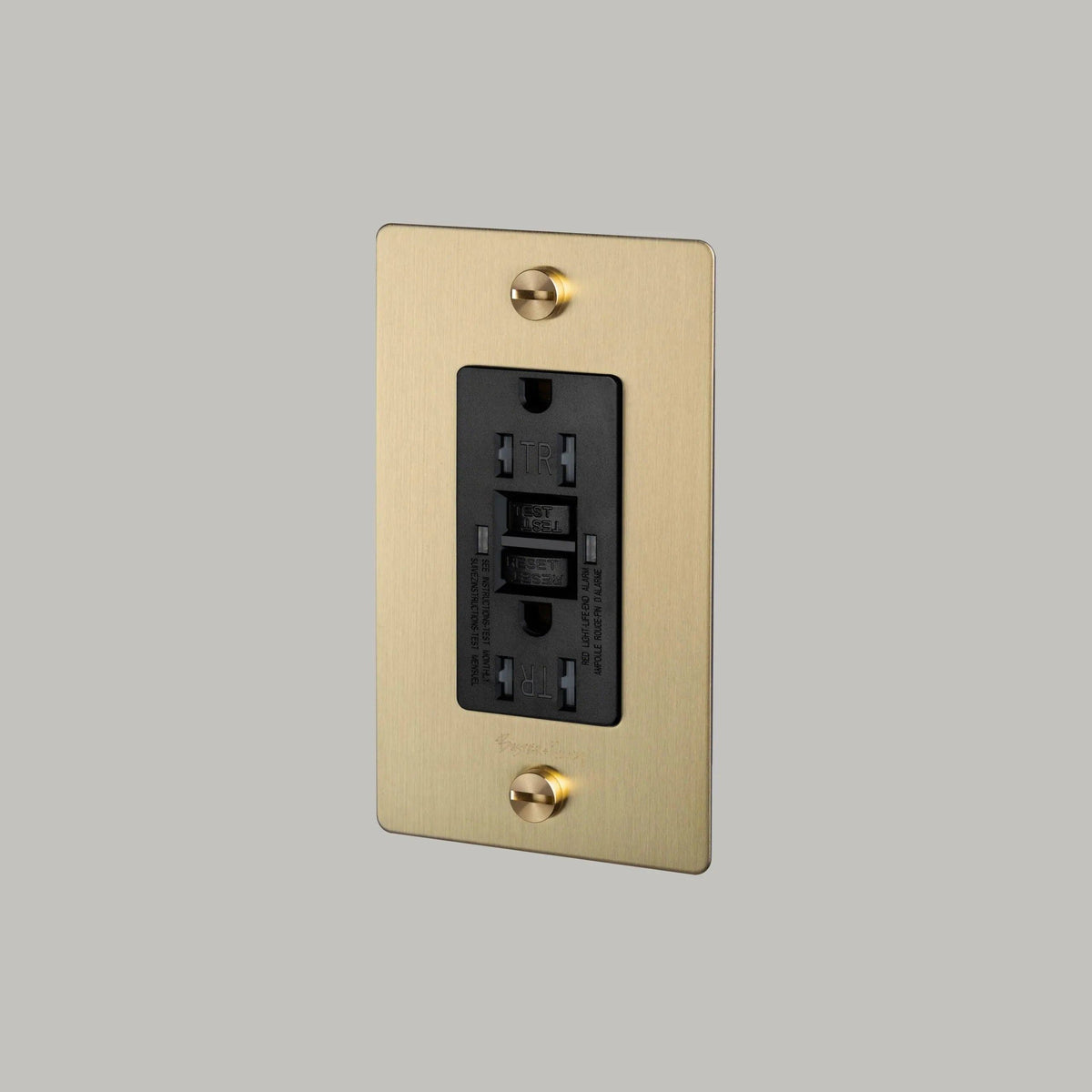 Buster + Punch - 1G Duplex GFCI Outlet - NSK-053506 | Montreal Lighting & Hardware