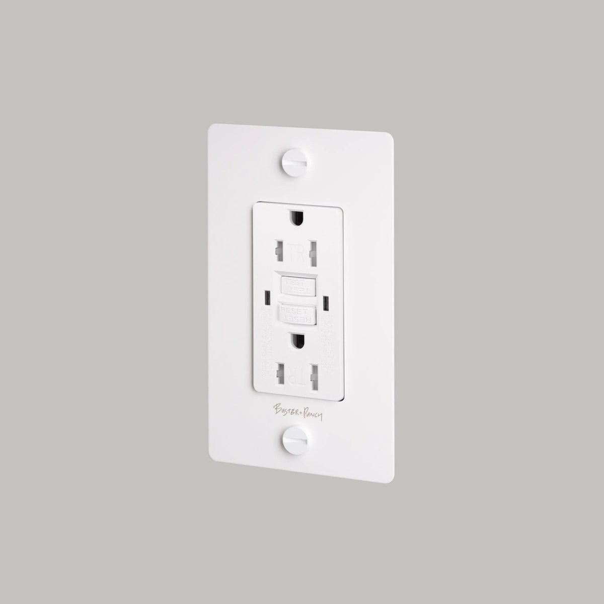 Buster + Punch - 1G Duplex GFCI Outlet - NSK-143508 | Montreal Lighting & Hardware