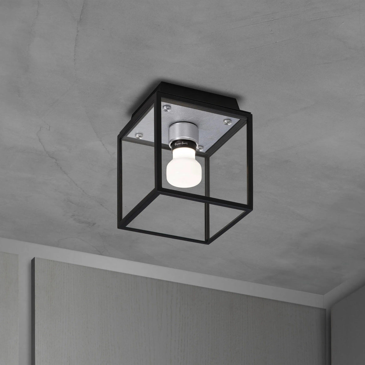 Buster + Punch - Caged Wet Ceiling Light - NCA-02683 | Montreal Lighting & Hardware