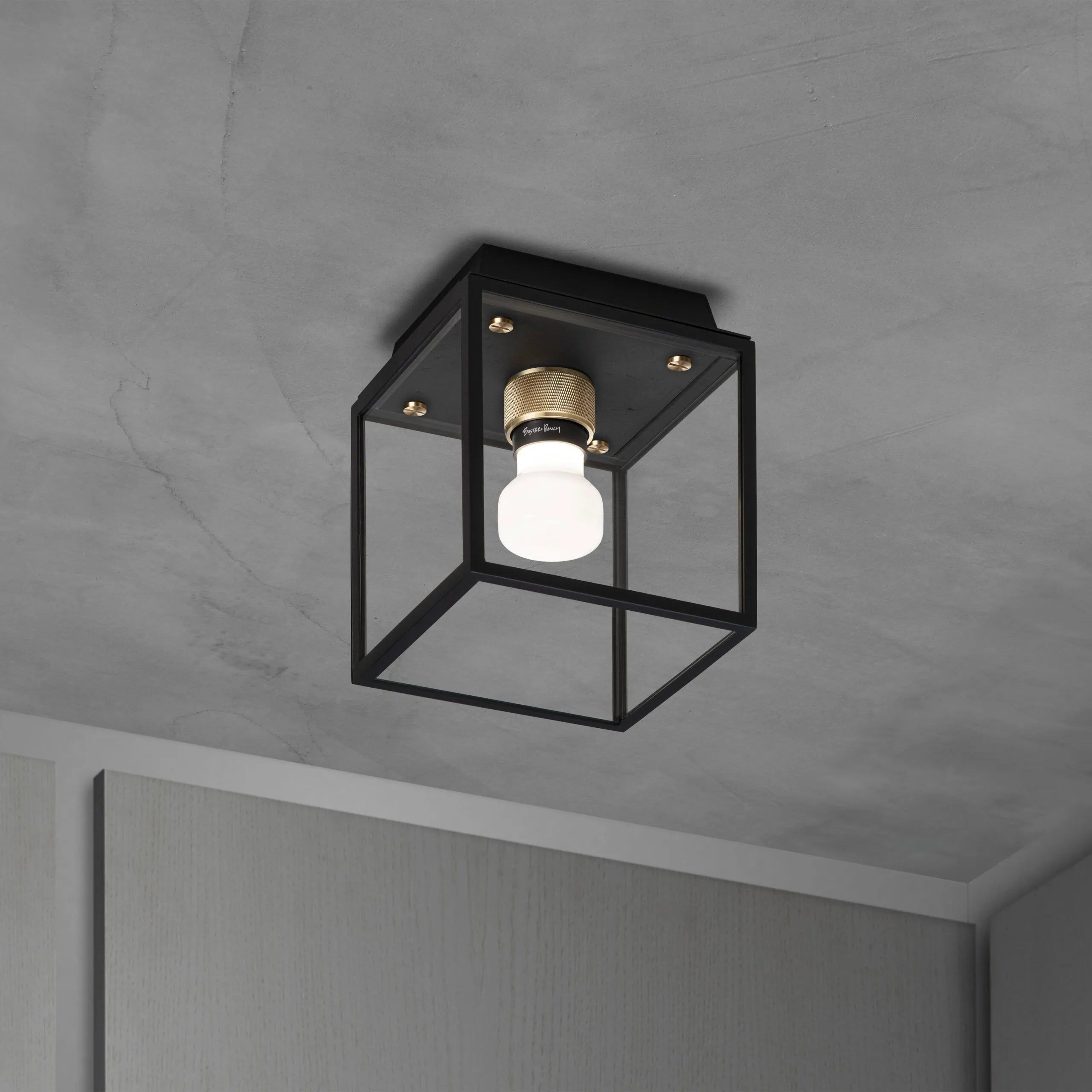 Buster + Punch - Caged Wet Ceiling Light - NCA-063538 | Montreal Lighting & Hardware