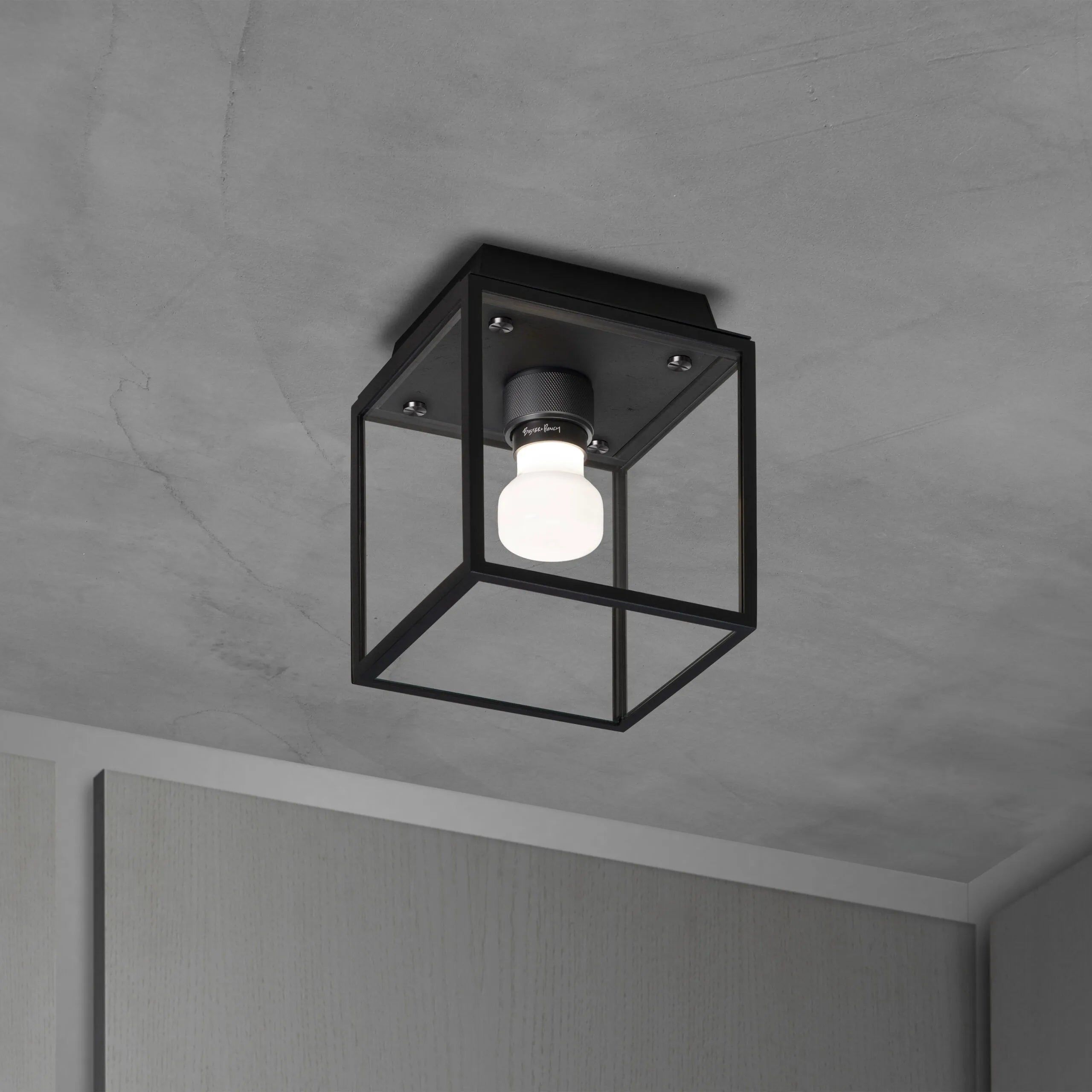 Buster + Punch - Caged Wet Ceiling Light - NCA-533537 | Montreal Lighting & Hardware