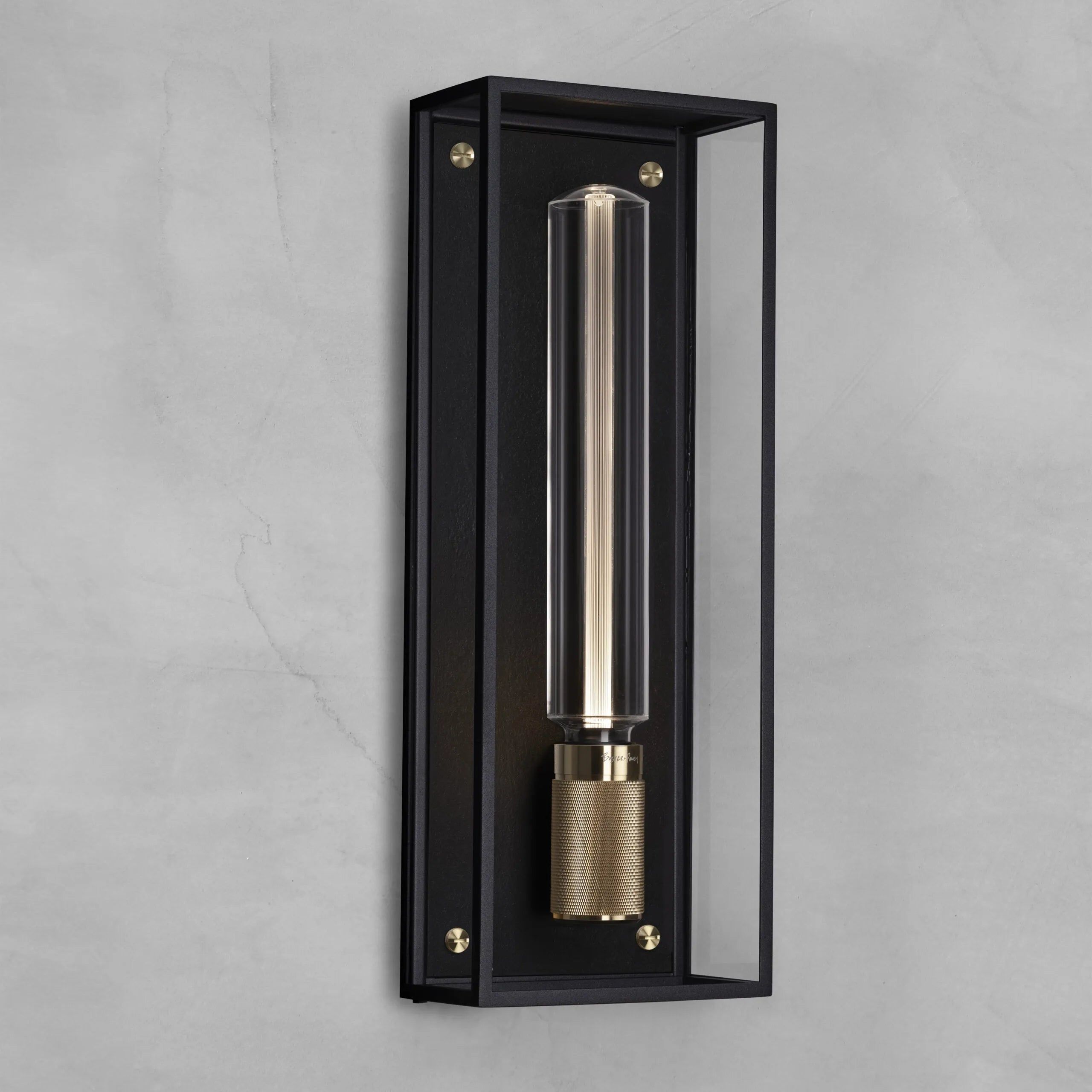 Buster + Punch - Caged Wet Wall Sconce - NCA-063541 | Montreal Lighting & Hardware