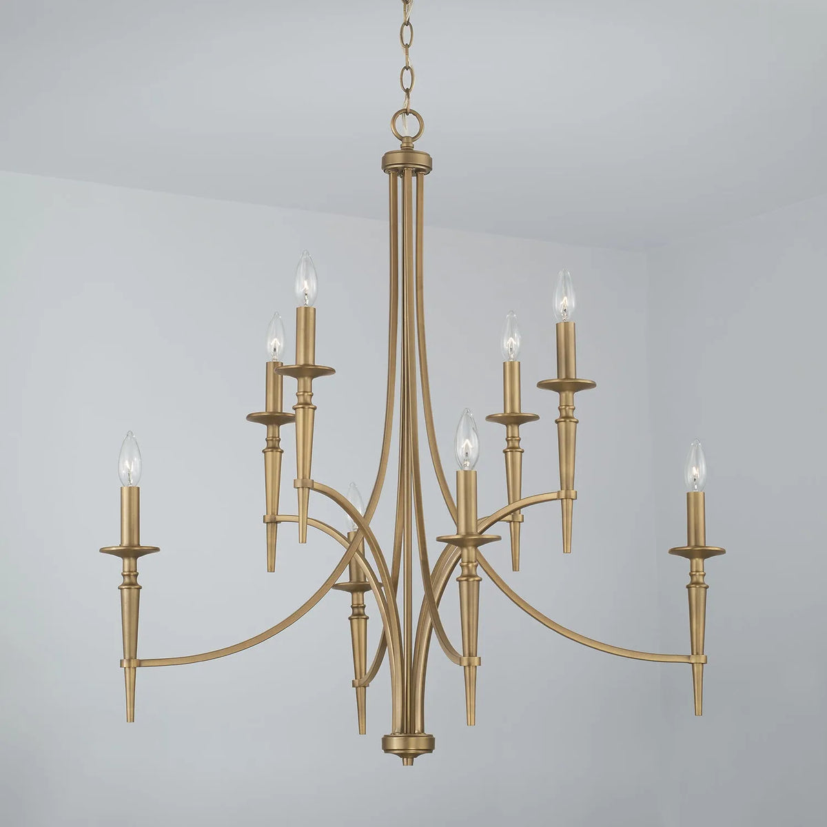 Capital Lighting Fixture Company - Abbie Chandelier - 442601AD-701 | Montreal Lighting & Hardware