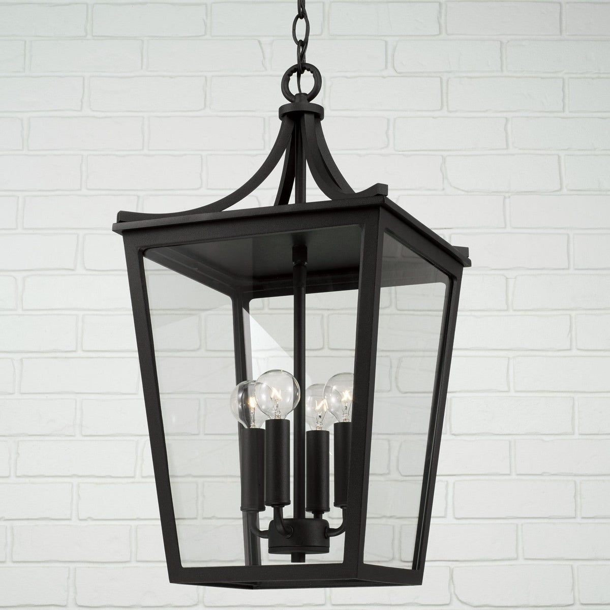 Capital Lighting Fixture Company - Adair Outdoor Hanging Lantern - 947942BK | Montreal Lighting & Hardware