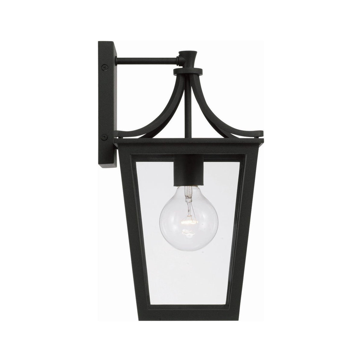 Capital Lighting Fixture Company - Adair Outdoor Wall Lantern - 947941BK | Montreal Lighting & Hardware