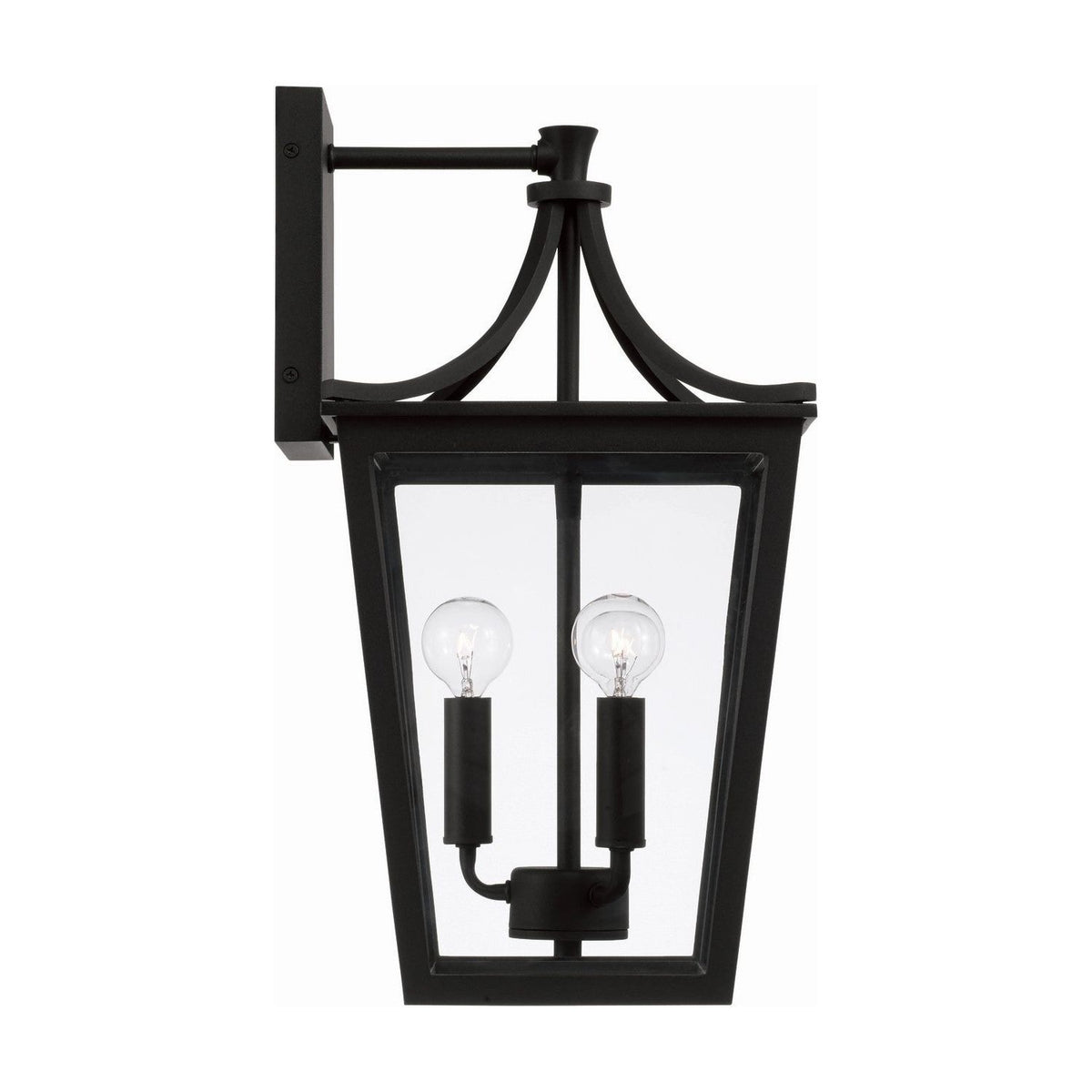 Capital Lighting Fixture Company - Adair Outdoor Wall Lantern - 947941BK | Montreal Lighting & Hardware