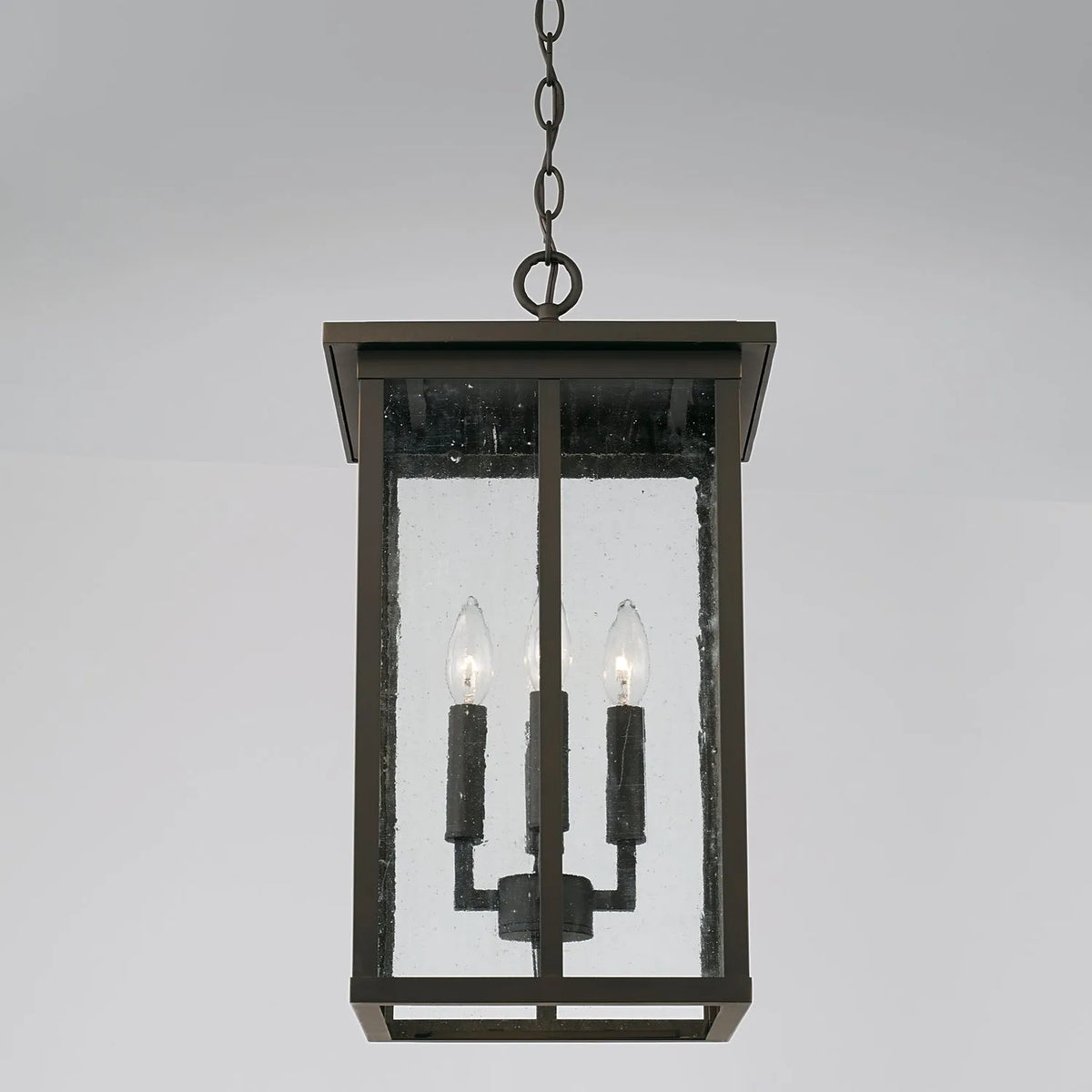 Capital Lighting Fixture Company - Barrett Outdoor Hanging Lantern - 943844BK | Montreal Lighting & Hardware