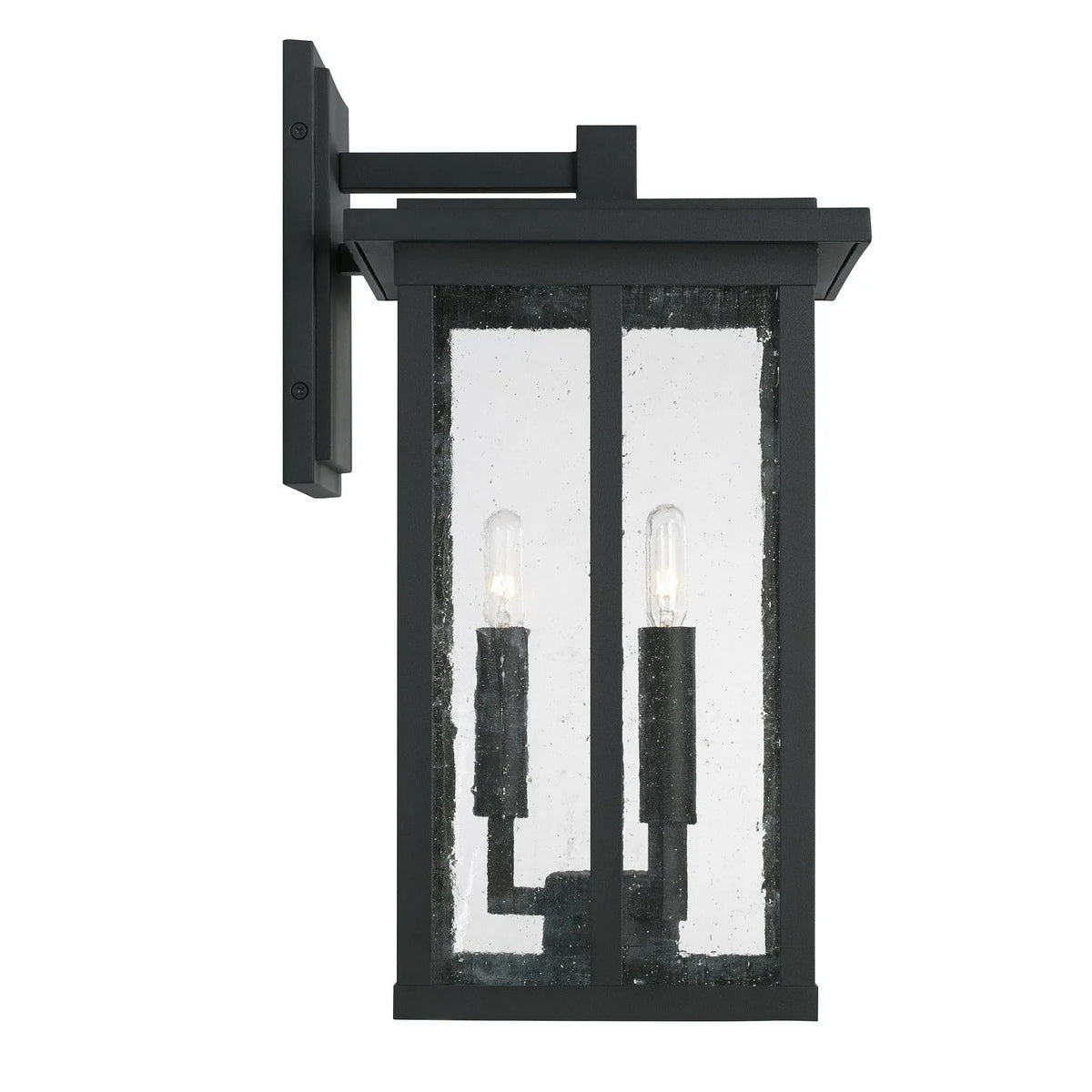 Capital Lighting Fixture Company - Barrett Outdoor Wall Lantern - 943811BK | Montreal Lighting & Hardware